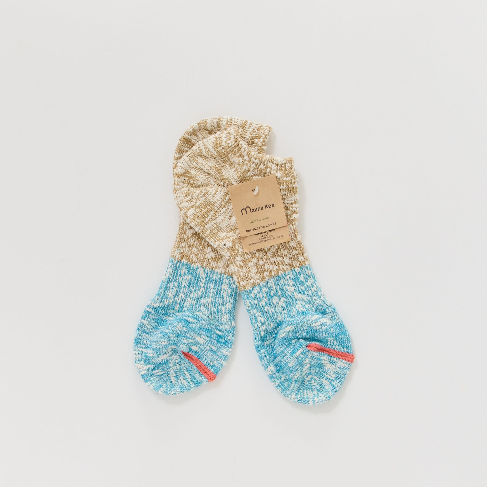 Mauna Kea | Switching Sneaker Sock Blue | Maplestore