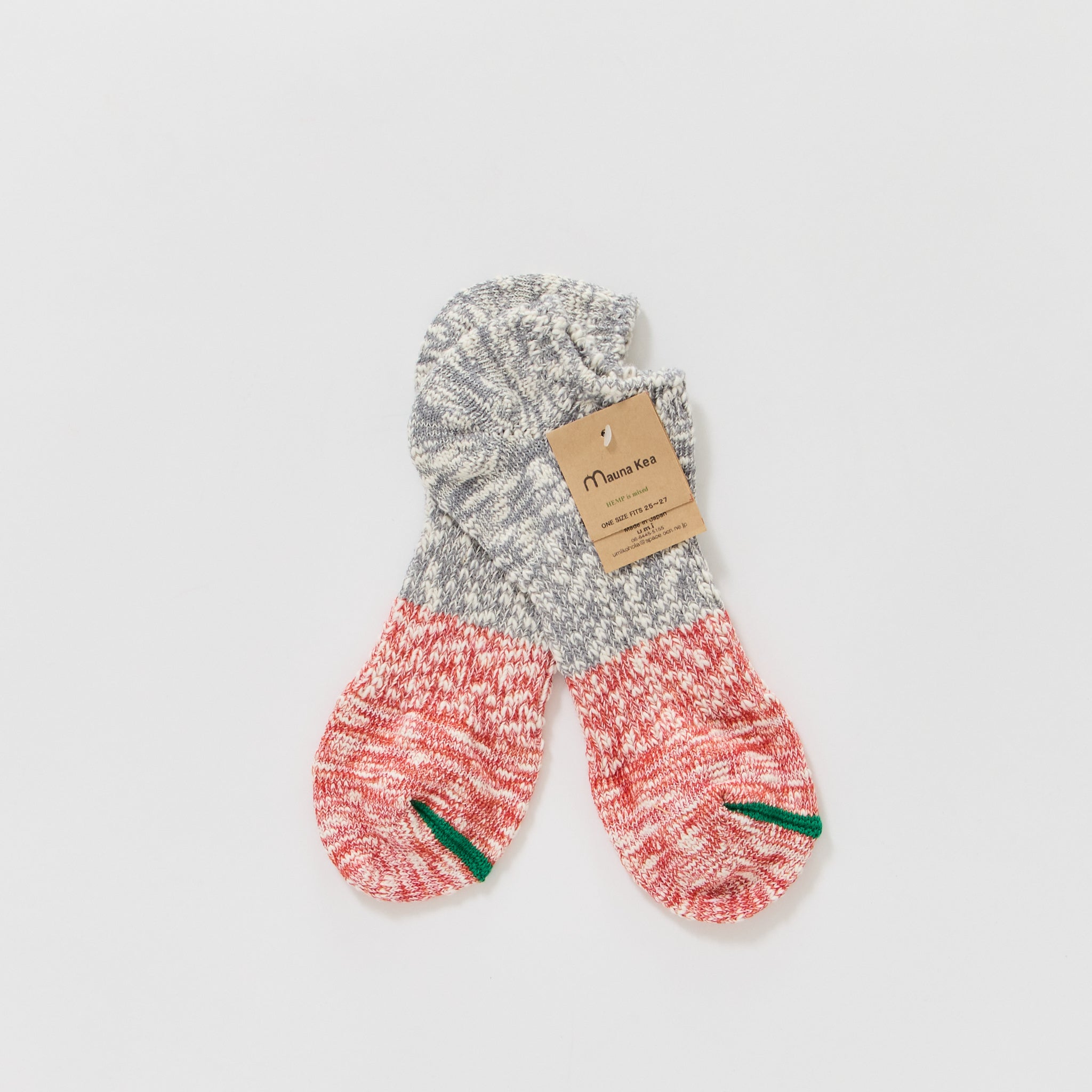 Mauna Kea | Switching Sneaker Sock Red | Maplestore