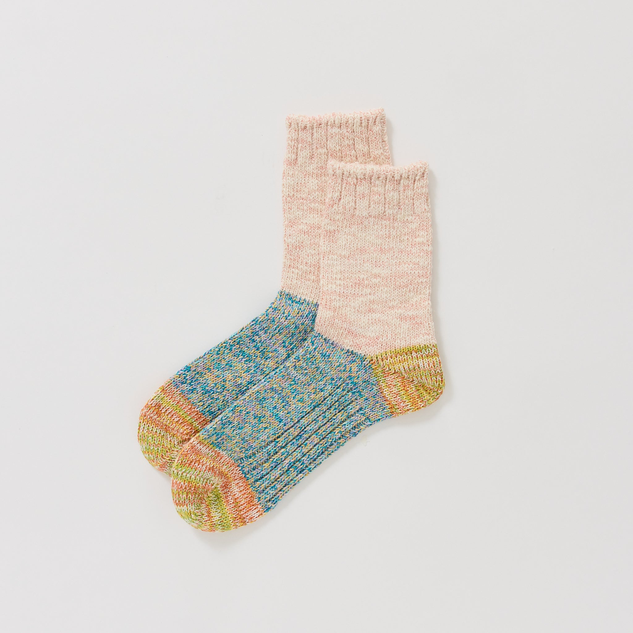 Mauna Kea | Slub Nep Switching Sock Yellow | Maplestore