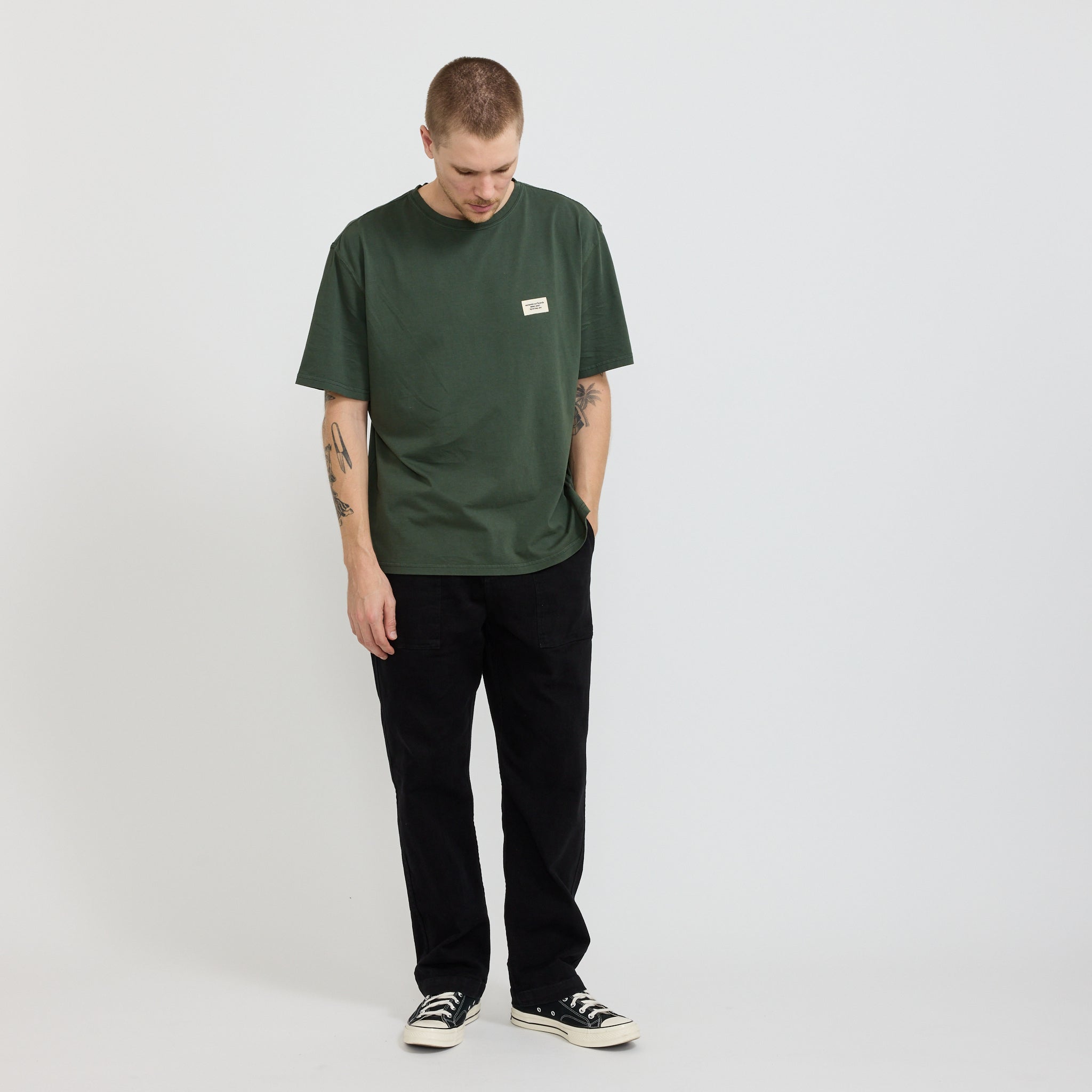 Boxy Hotline Tee Green