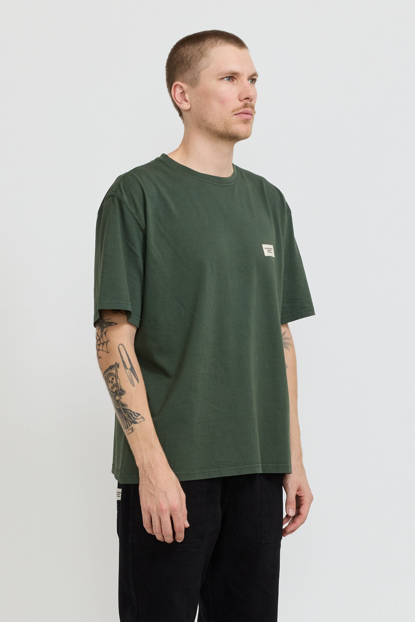 Boxy Hotline Tee Green