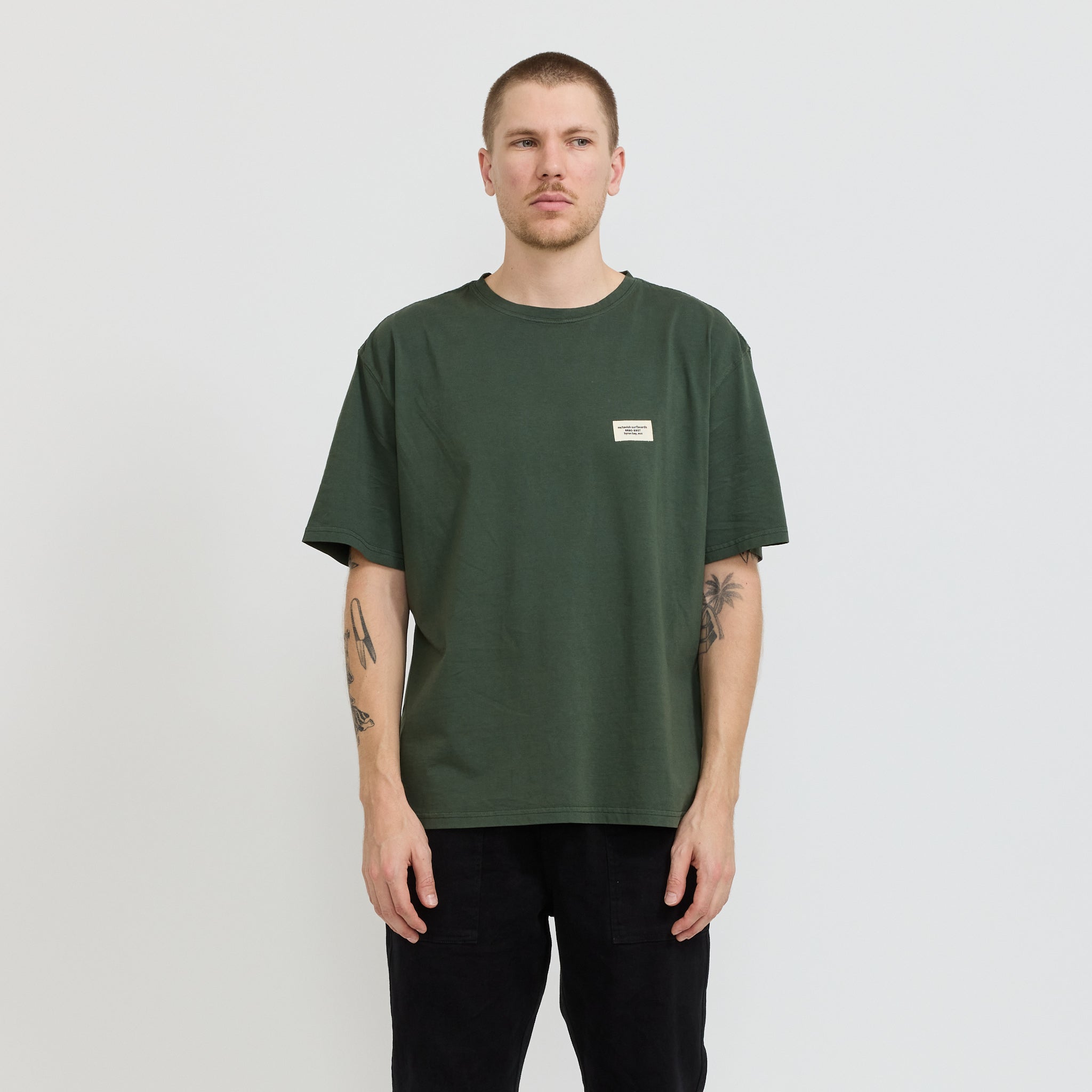 Boxy Hotline Tee Green