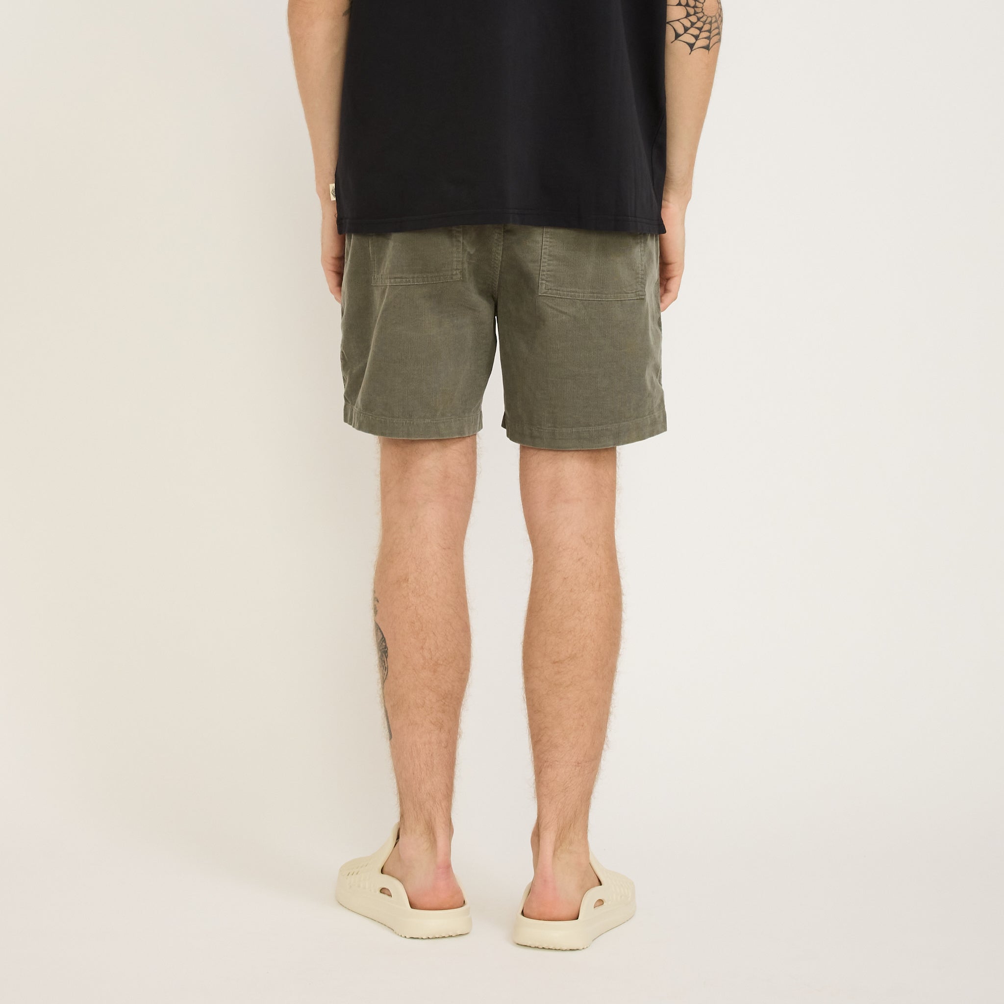 McTavish | Cord Shorts Grey | Maplestore