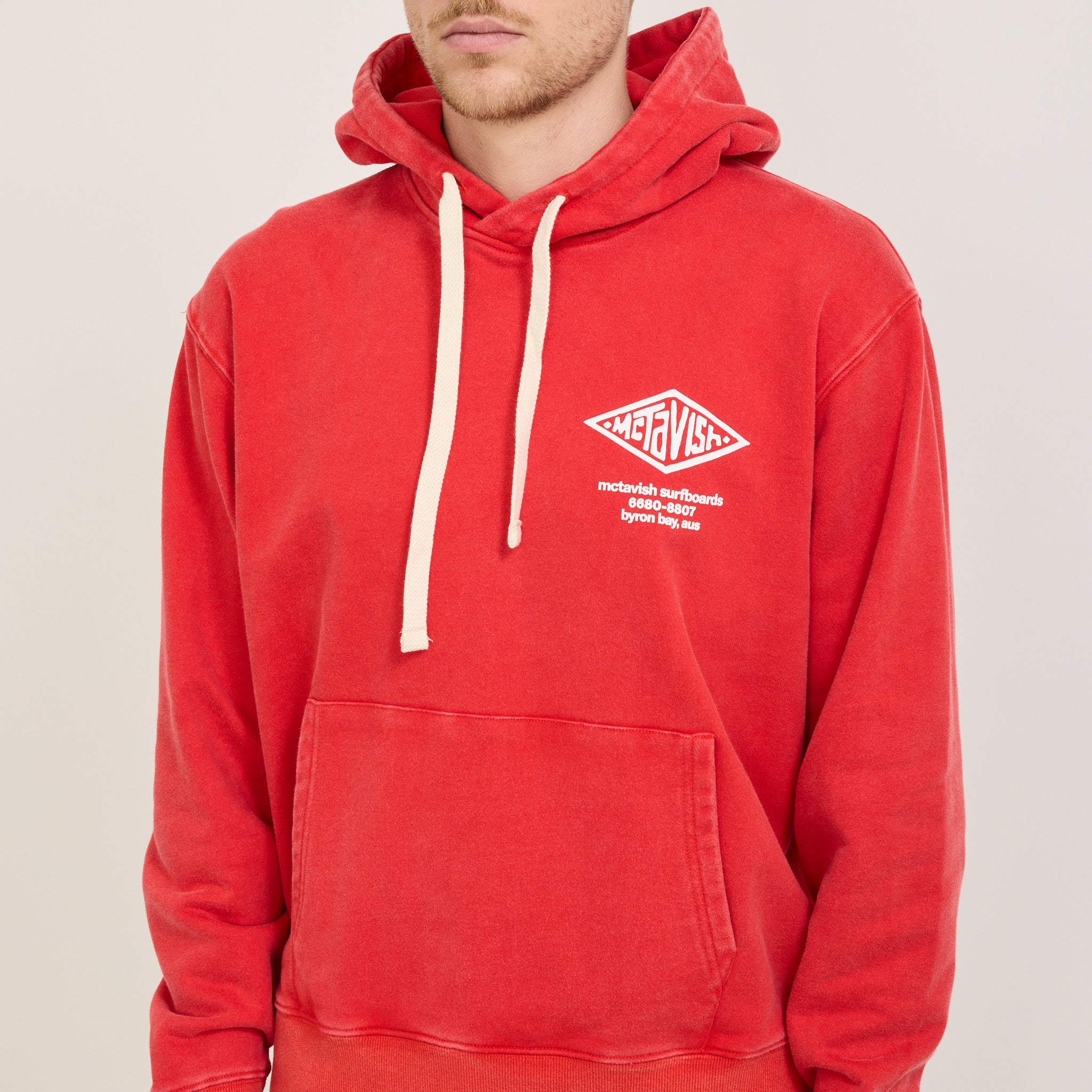 McTavish | Diamond Hoodie Red | Maplestore