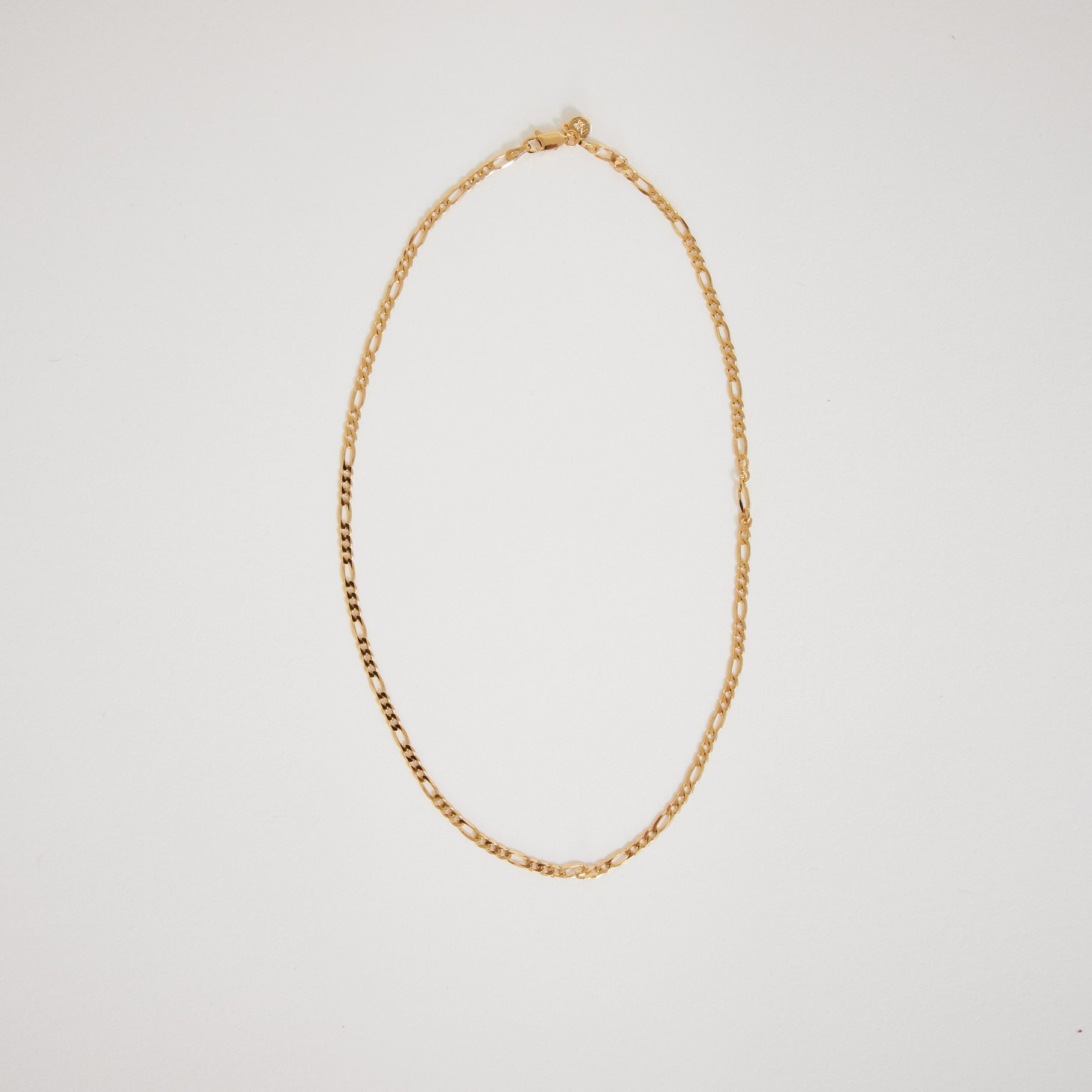 Meadowlark | Figaro Fine Chain Necklace Gold Plated 40cm | Maplestore