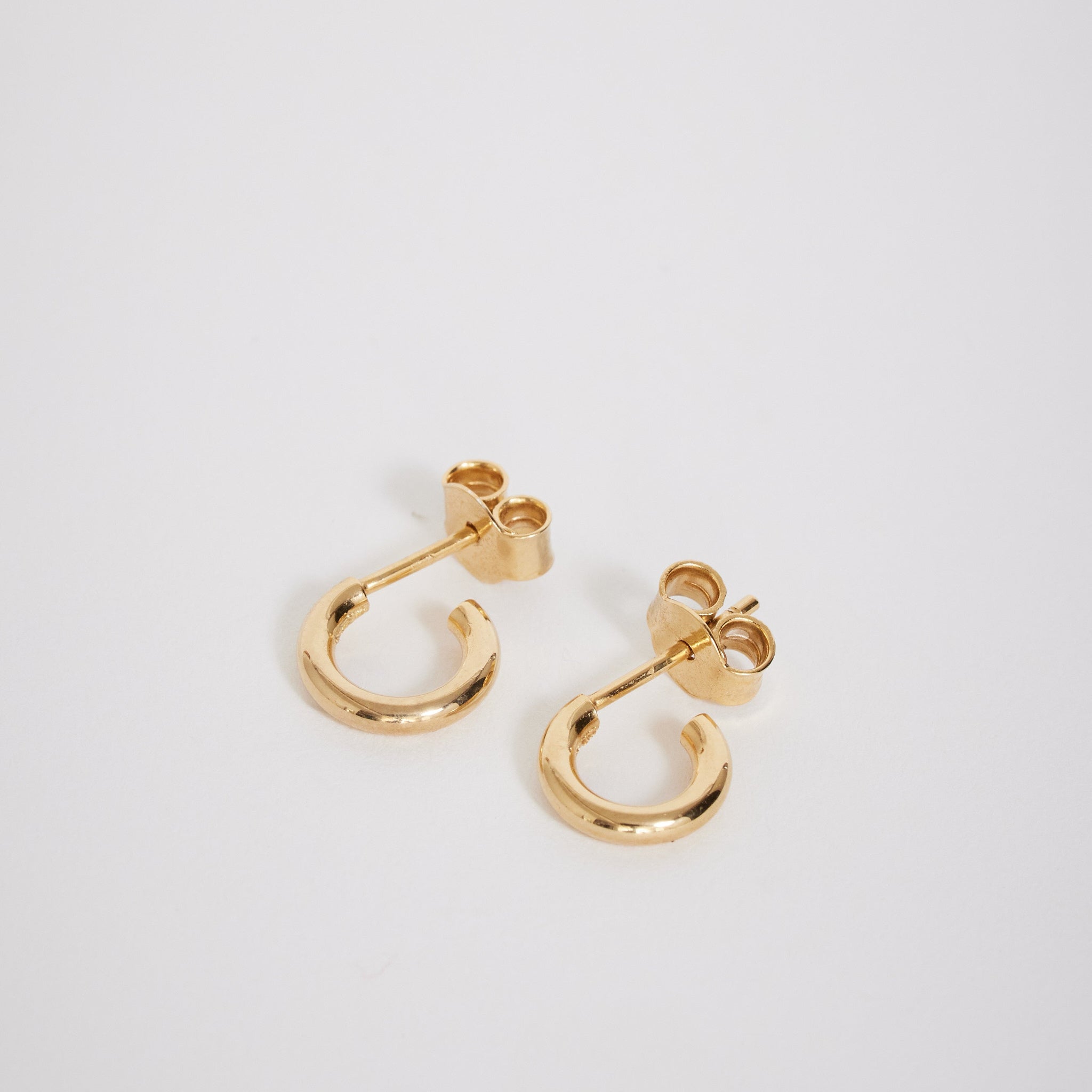 Taboo Hoop Earrings Small Gold Plated