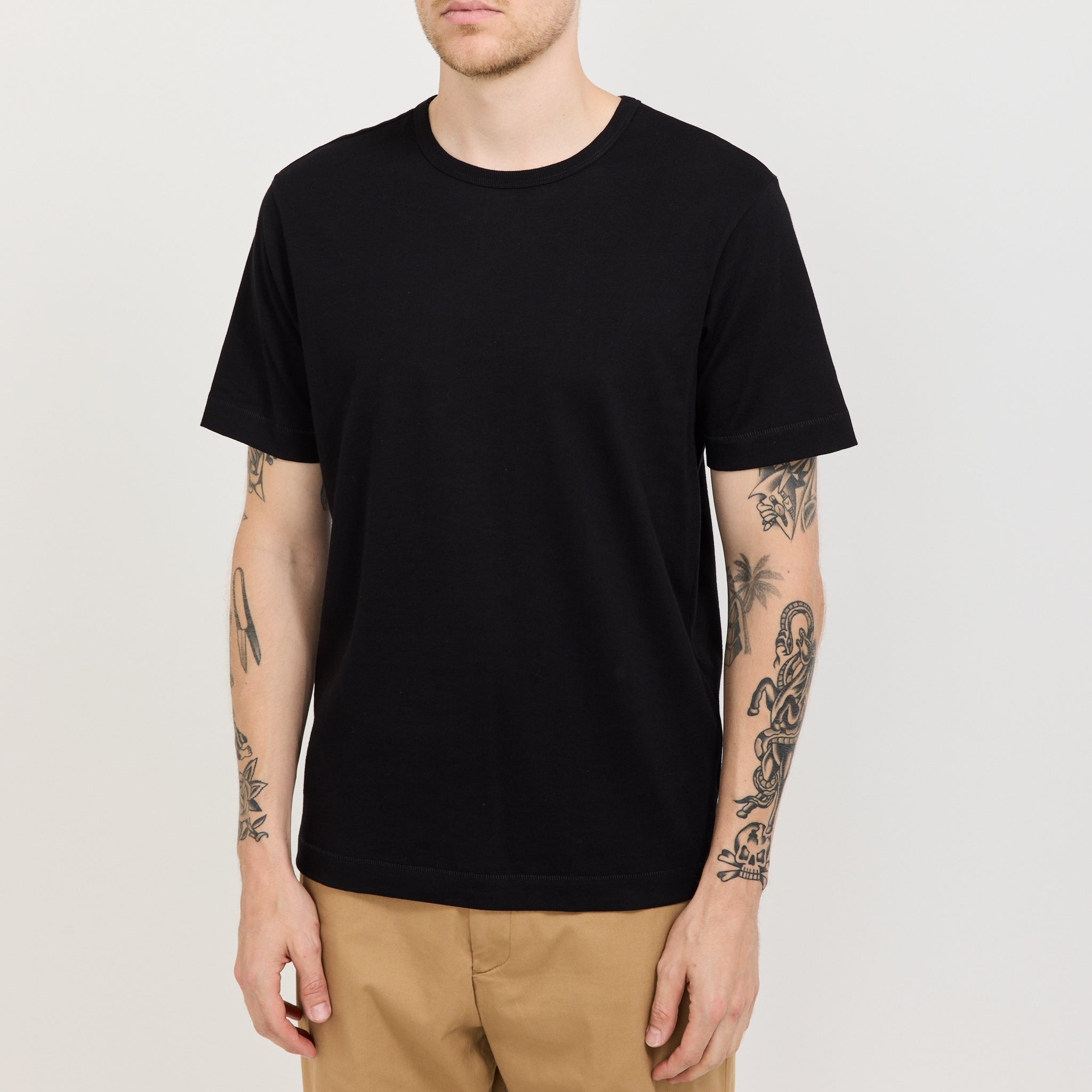 2M15 Vintage Machine Refined Classic Fit T-Shirt Deep Black