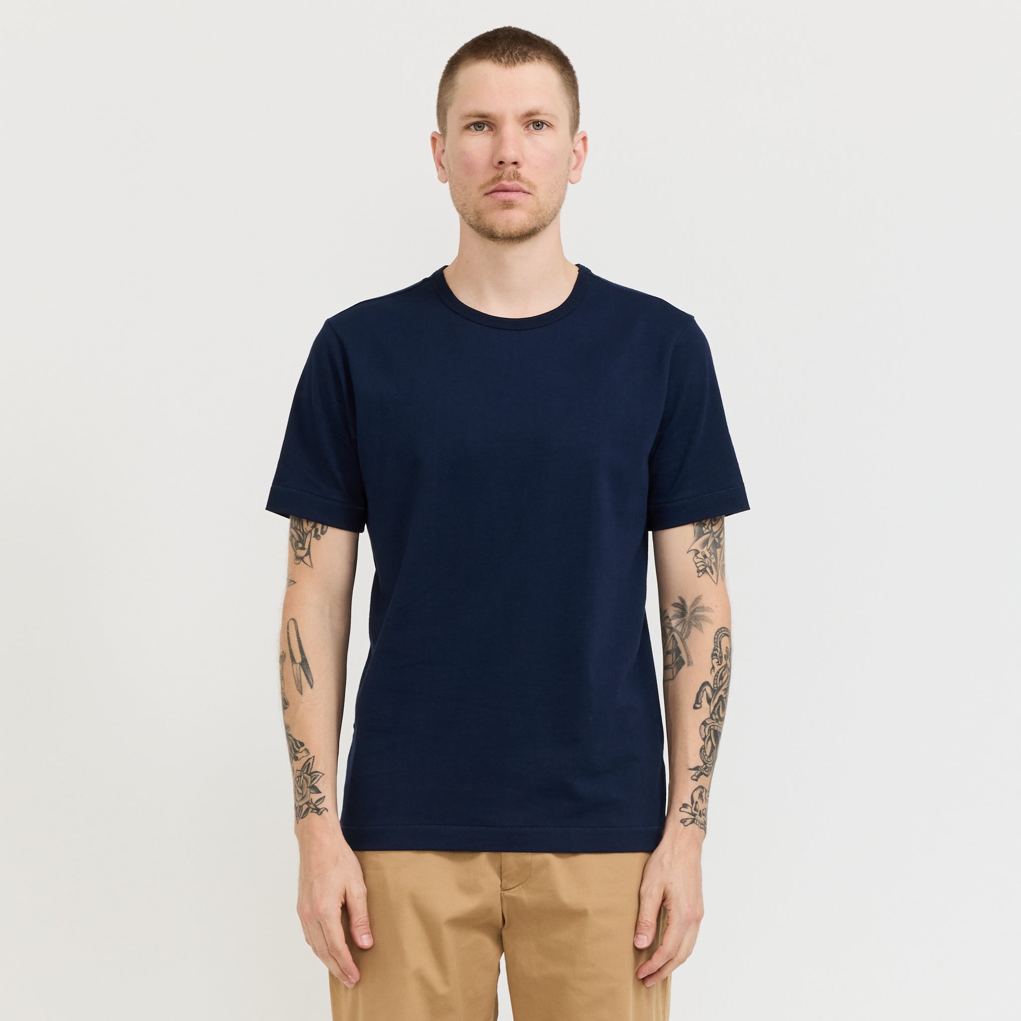 2M15 Vintage Machine Refined Classic Fit T-Shirt Ink Blue