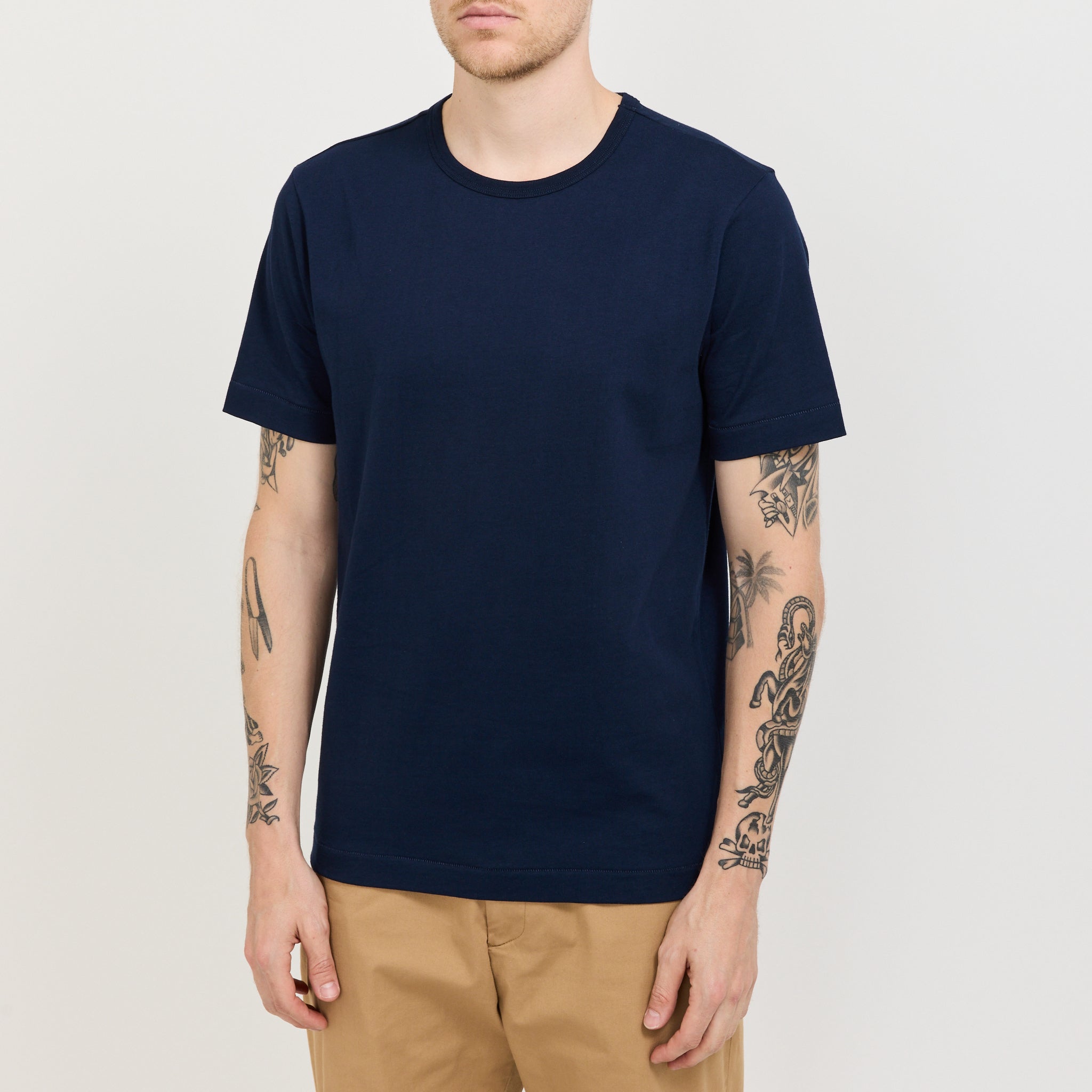 2M15 Vintage Machine Refined Classic Fit T-Shirt Ink Blue