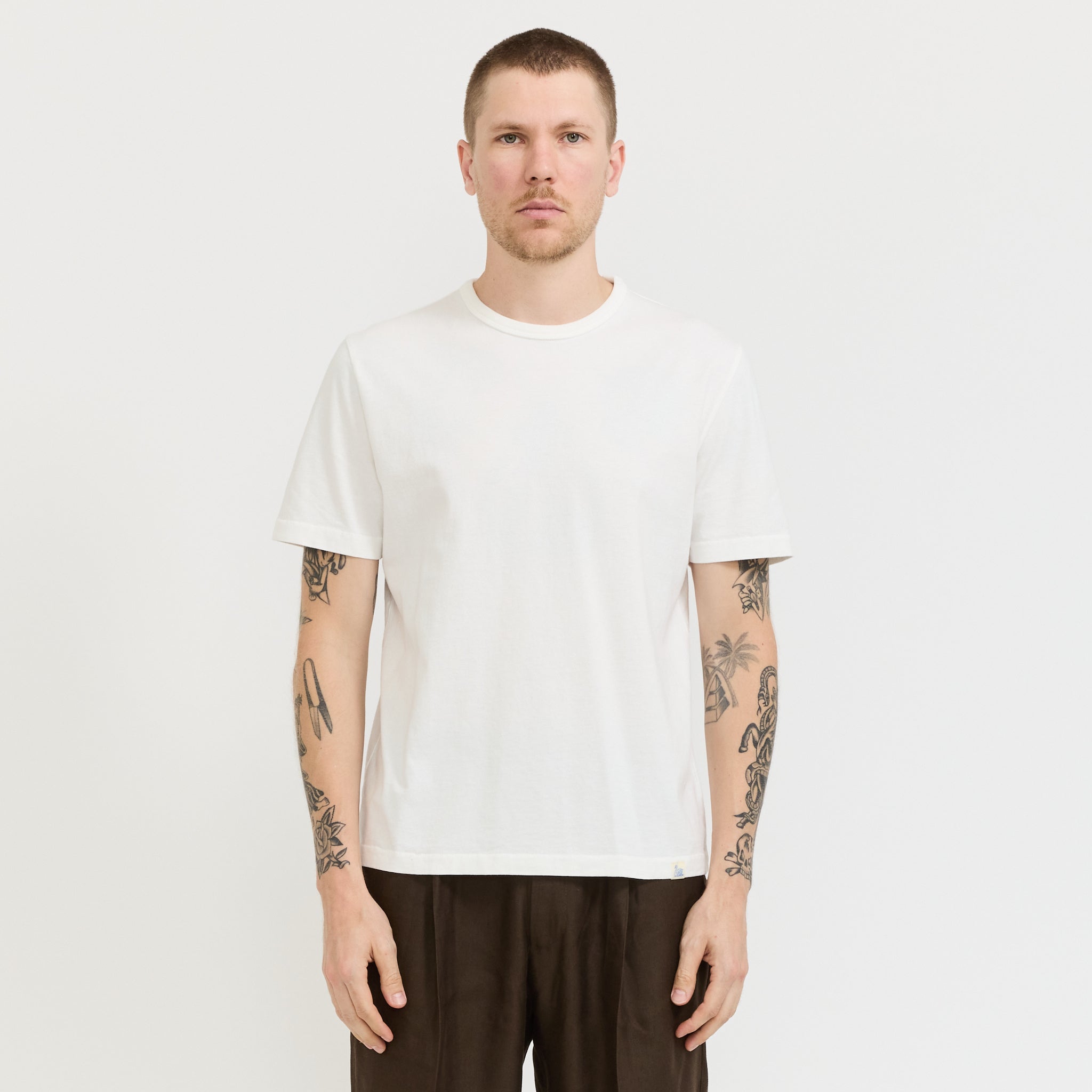 Classic Cotton Jersey T-Shirt White
