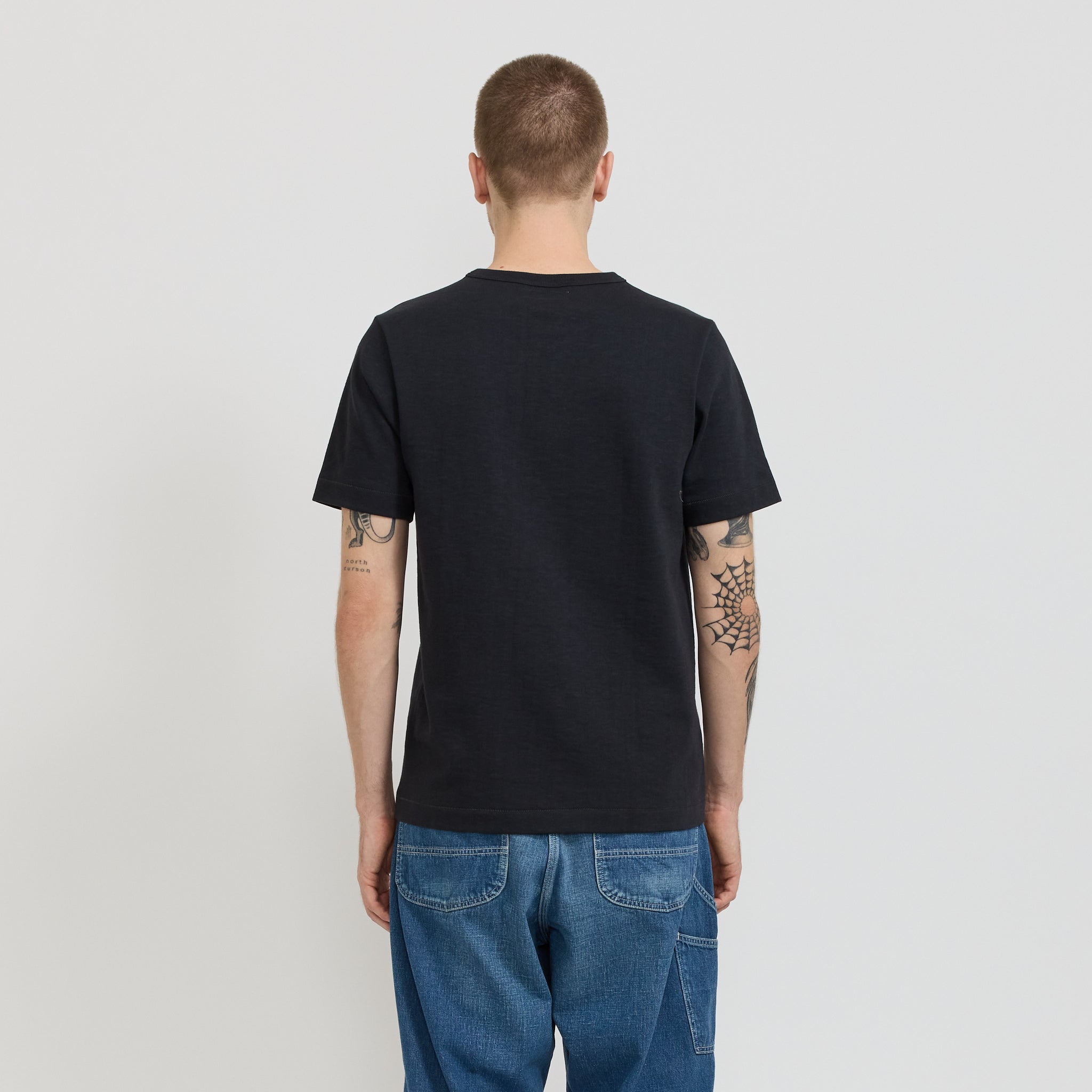 2S14 Loopwheeled Relaxed Fit Heavyweight T-Shirt Charcoal