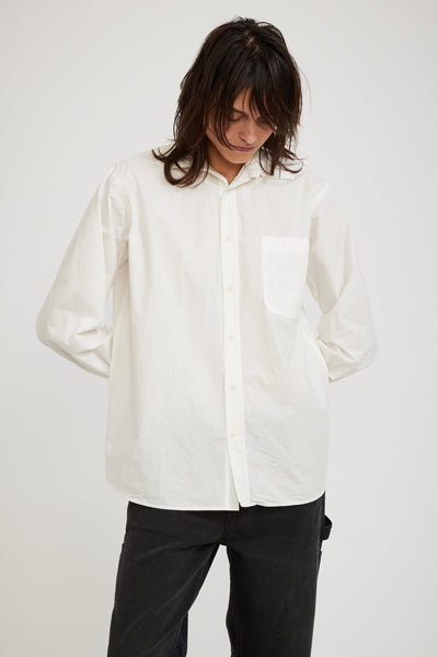 Merz B Schwanen | GOOD BASICS | Women's Relaxed Fit Shirt White | Maplestore
