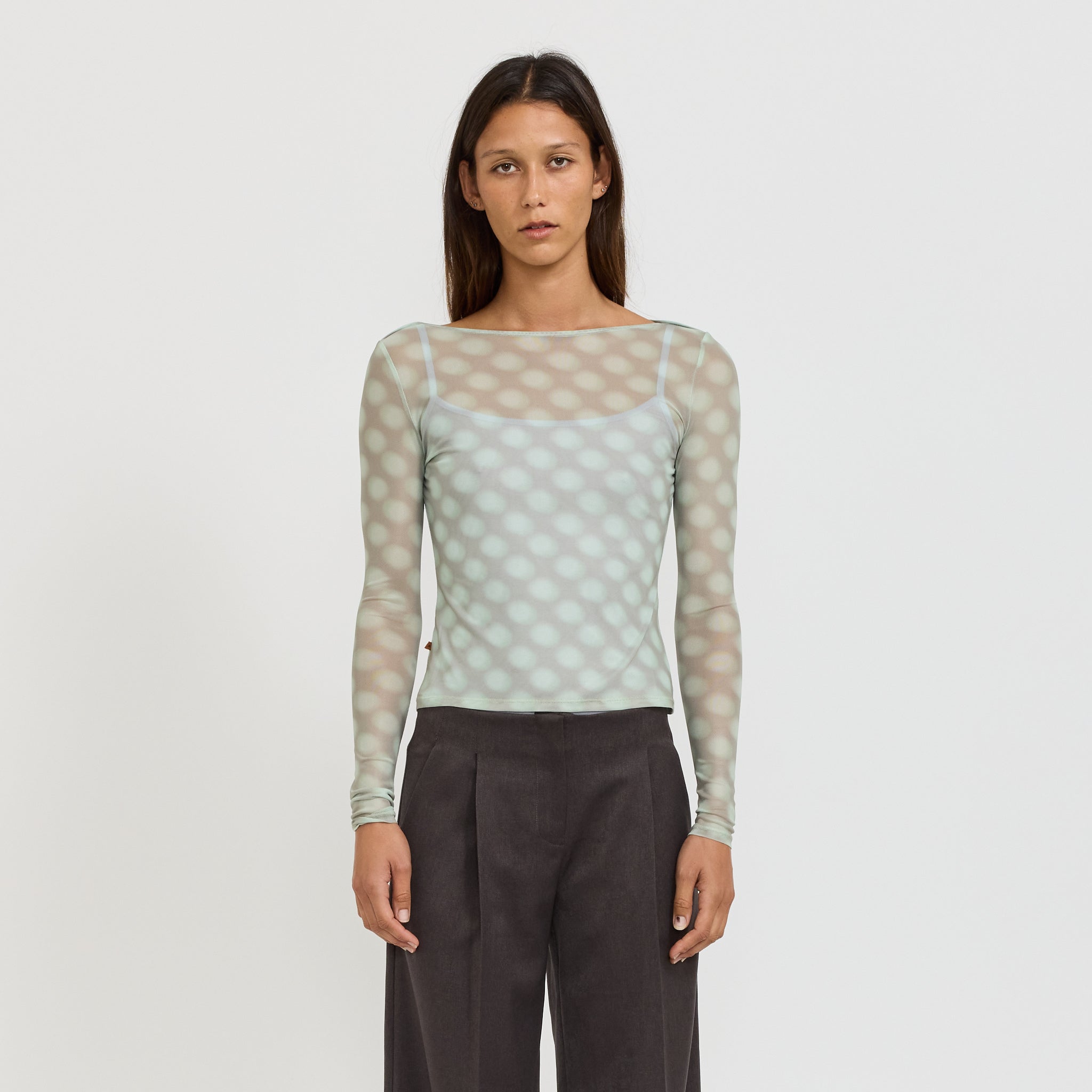 Miaou | Amelia Top Blurred Spot | Maplestore