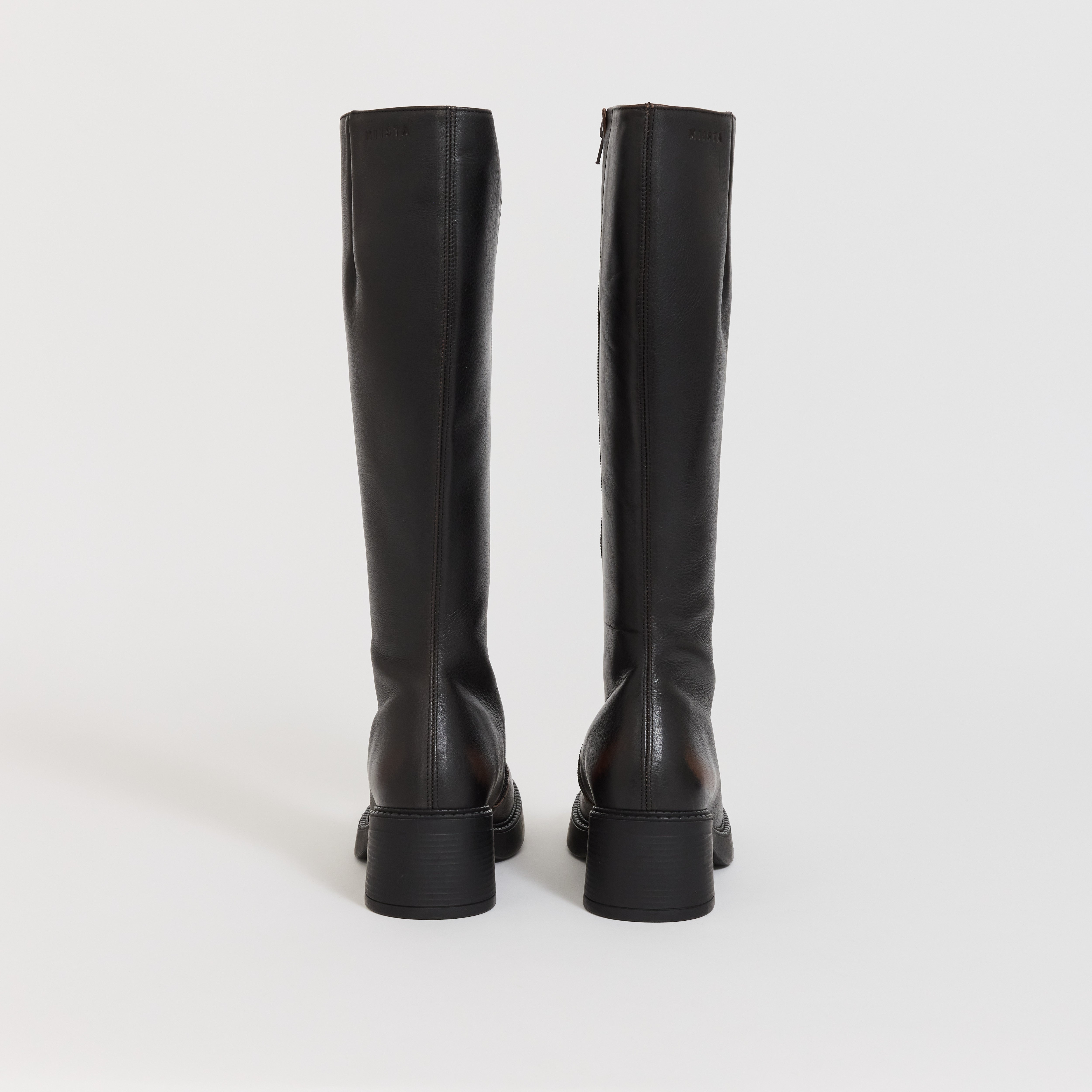 Miista | Yumi Brushed Brown Boots | Maplestore