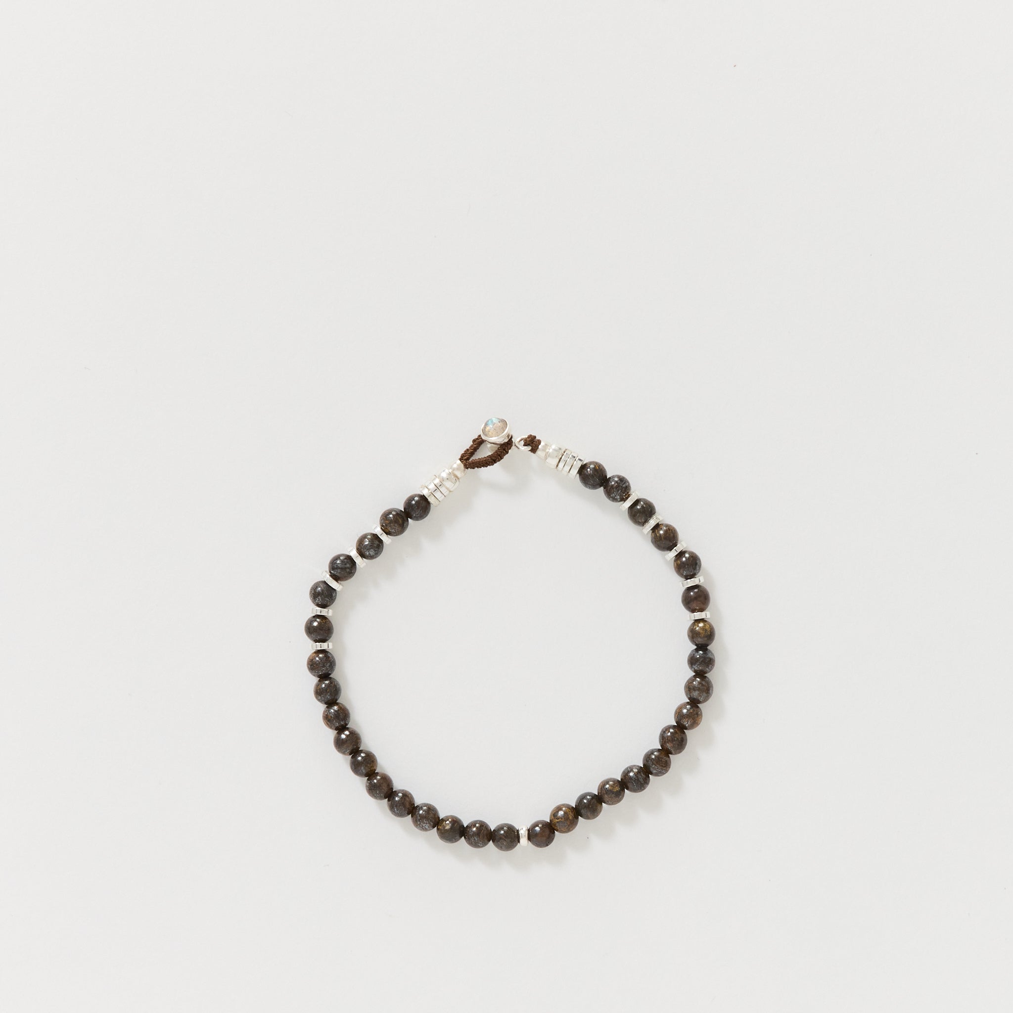 Circle4 Bracelet Labradorite/bronzite