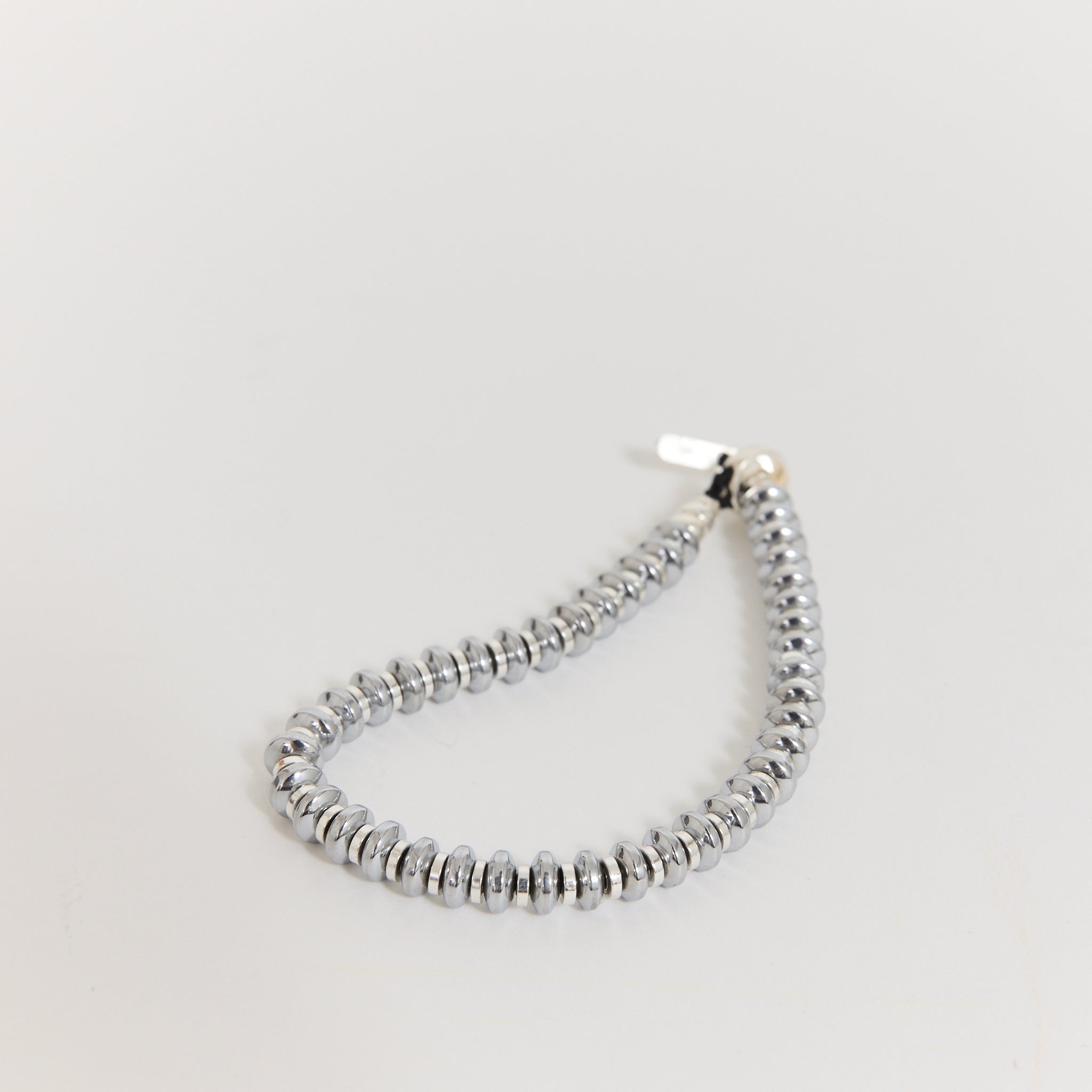 Hematite Roundel Bracelet Hematite