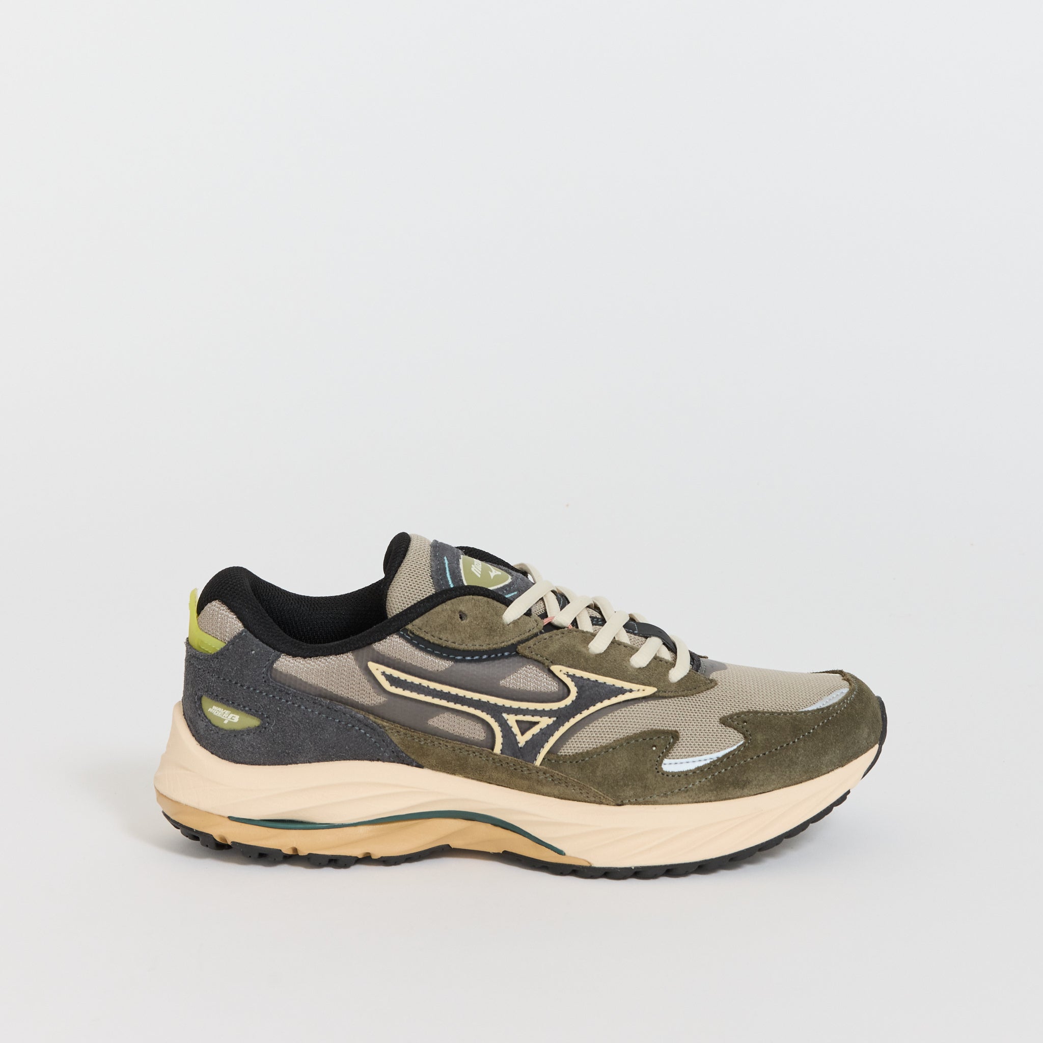 Mizuno | Wave Rider Beta Vintage Khaki/Black Sand/Grape Leaf | Maplestore