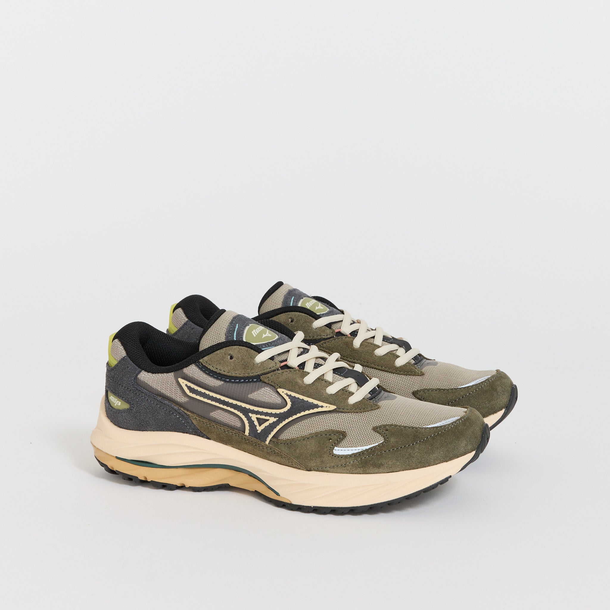 Mizuno | Wave Rider Beta Vintage Khaki/Black Sand/Grape Leaf | Maplestore