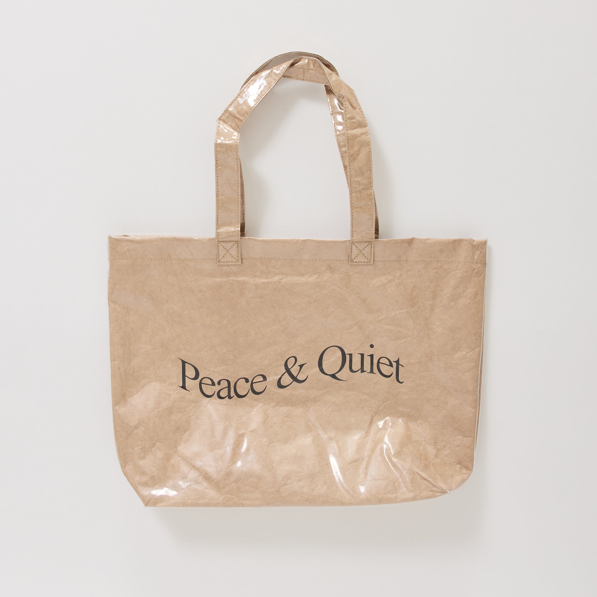 Wordmark PVC Kraft Bag Natural