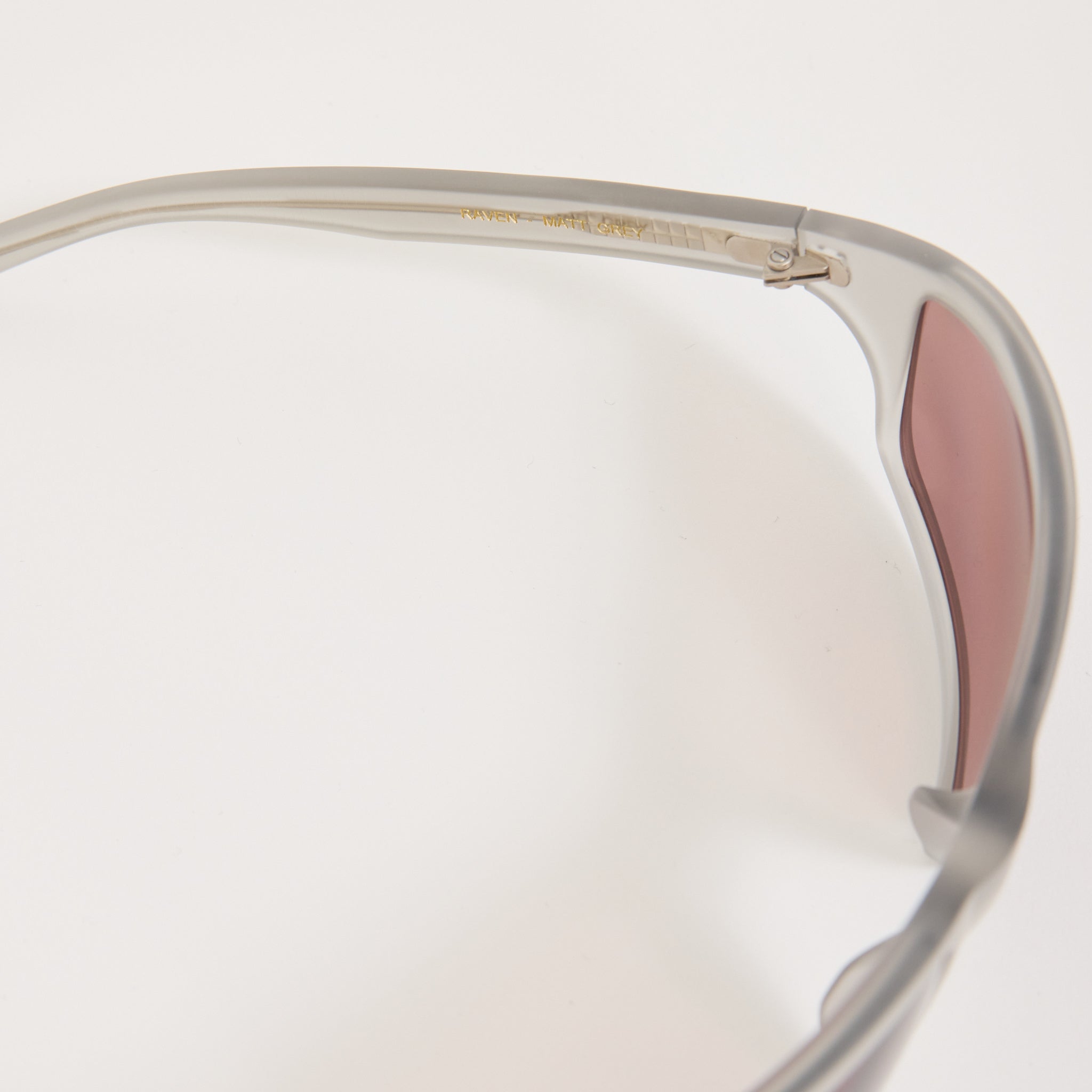 Raven Matte Grey | Rose Solid Polarised Lens