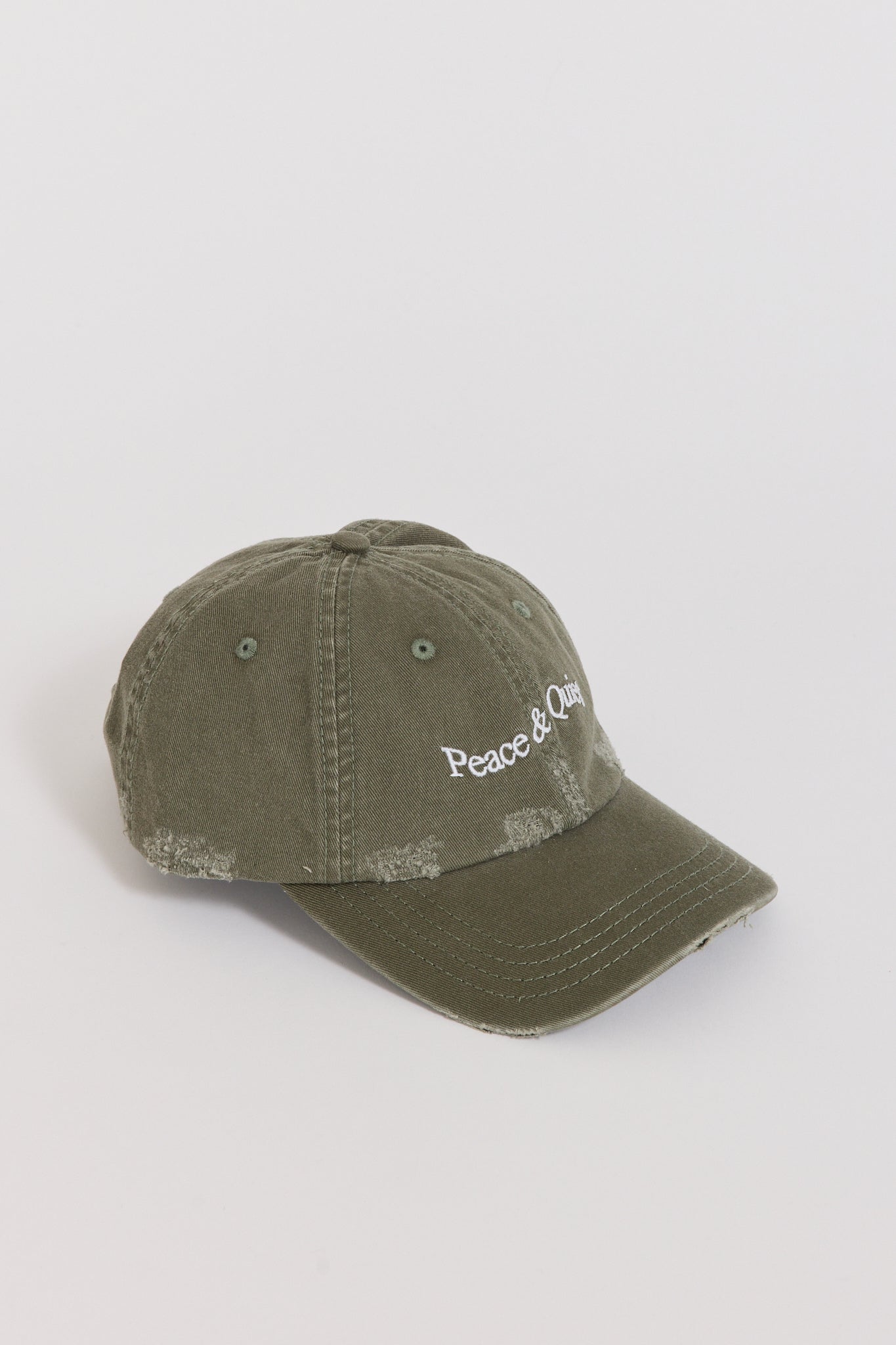 Museum of Peace & Quiet | Wordmark Distressed Dad Hat | Maplestore