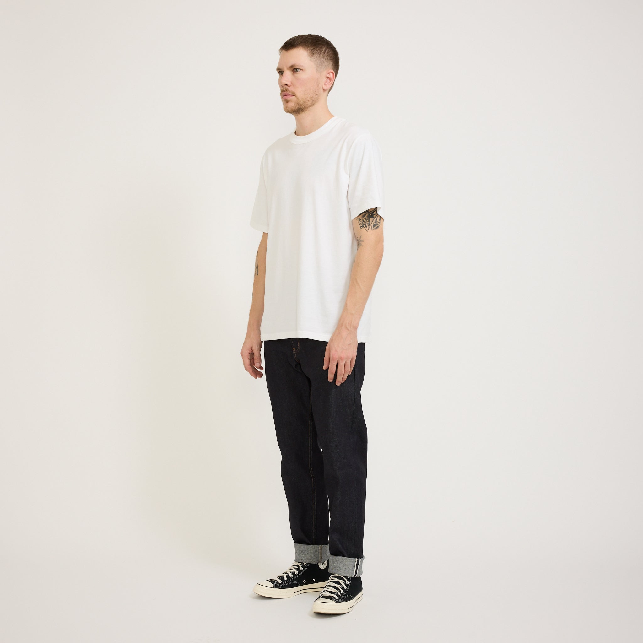 Naked & Famous | Easy Guy Nightshade Stretch Indigo Selvedge | Maplestore