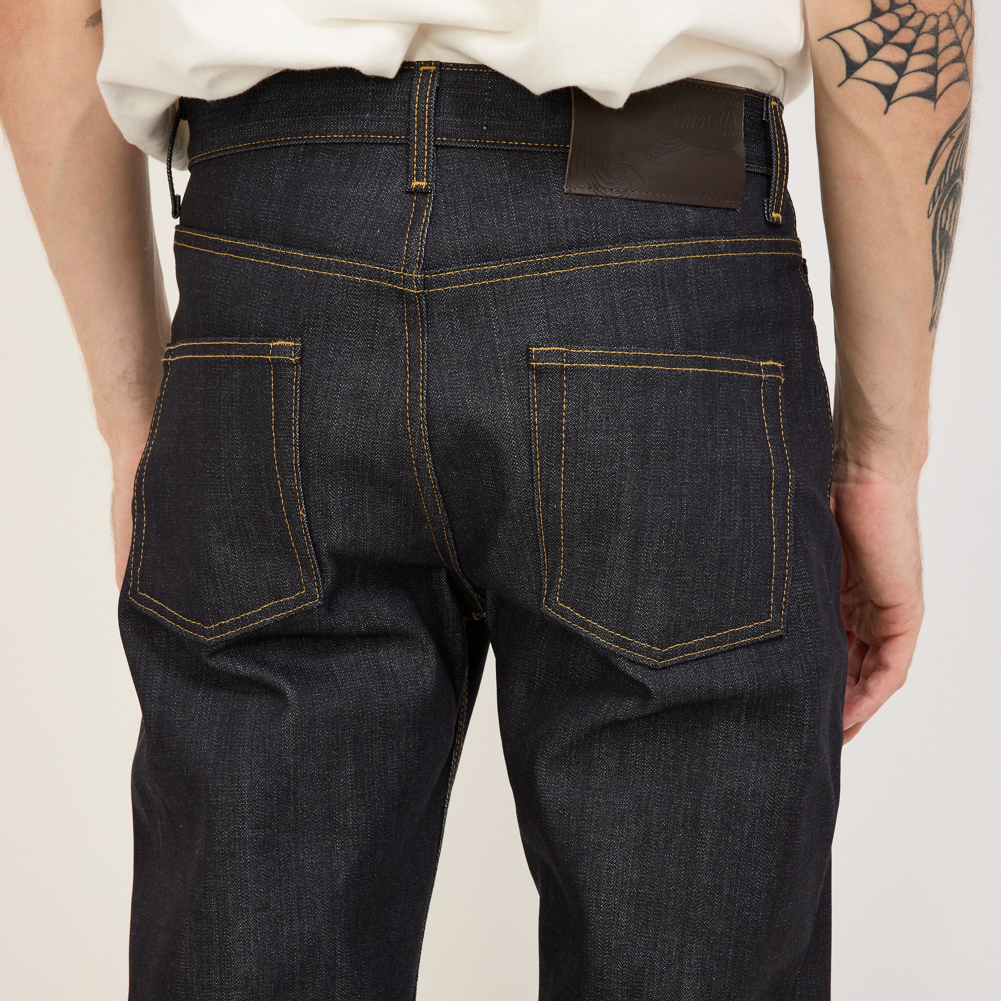 Naked & Famous | Strong Guy Indigo Offshoot Broken Twill Selvedge | Maplestore
