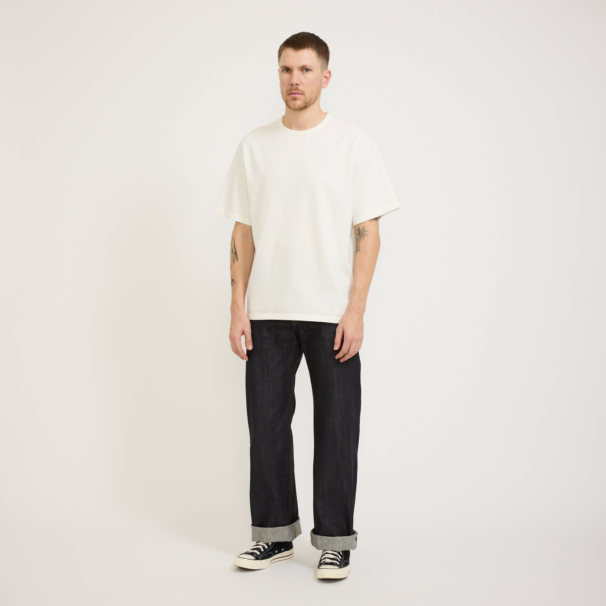 Naked & Famous | Strong Guy Indigo Offshoot Broken Twill Selvedge | Maplestore