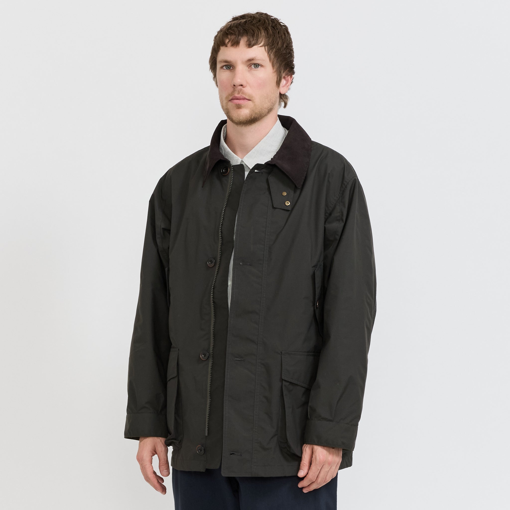 Nanamica 2L PERTEX UNLIMITED Field Jacket Dark Olive | Maplestore