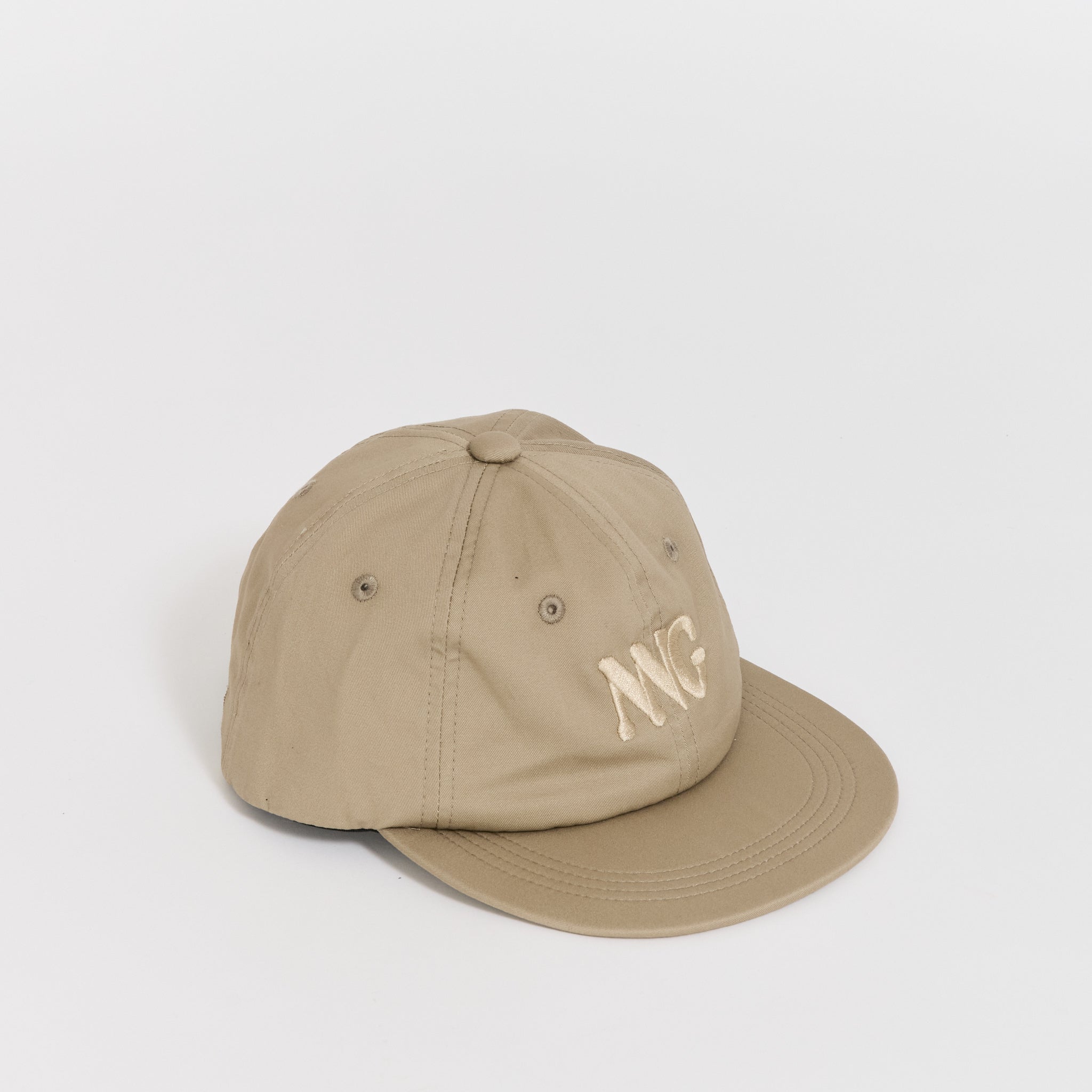 Cotton Twill NNG Logo Cap Beige