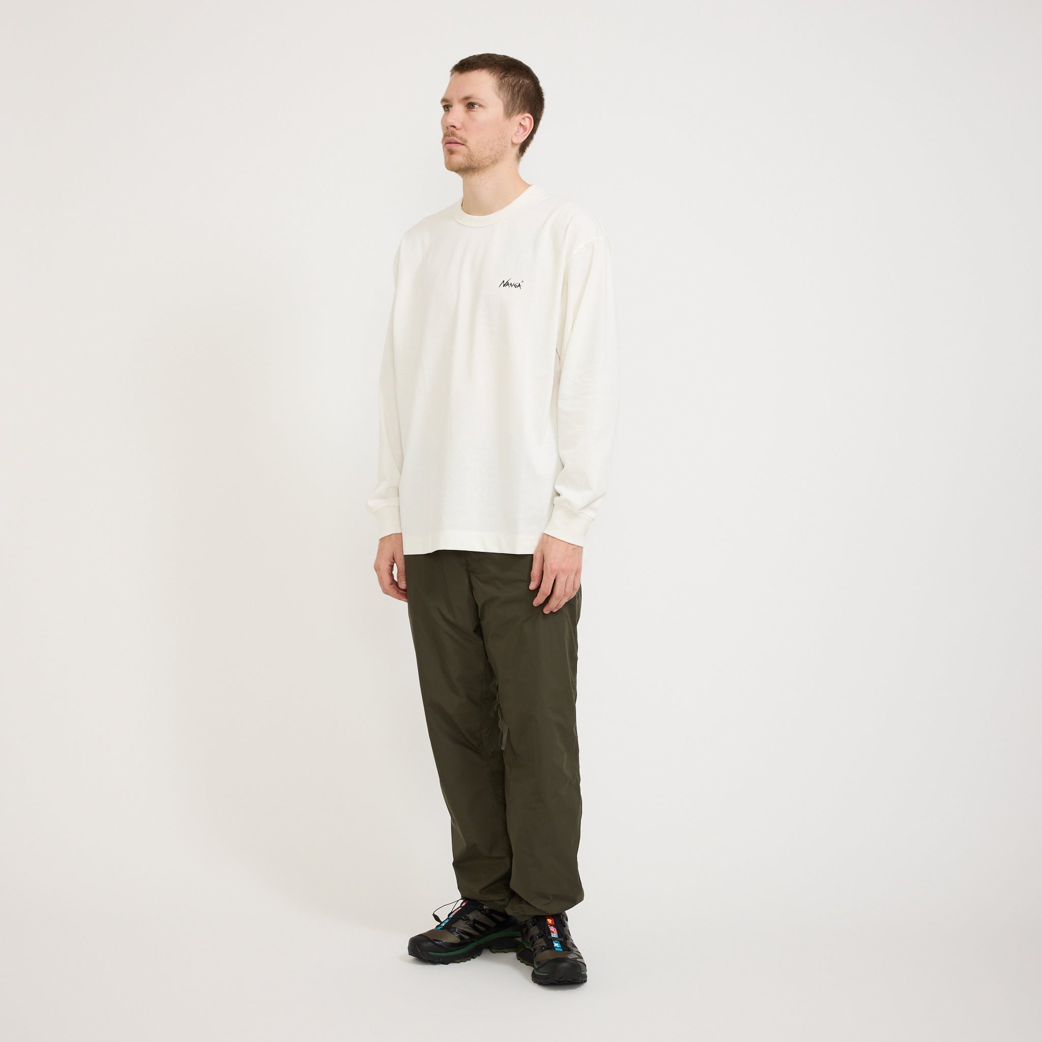 Eco Hybrid Life Is A Journey L/S T-Shirt White