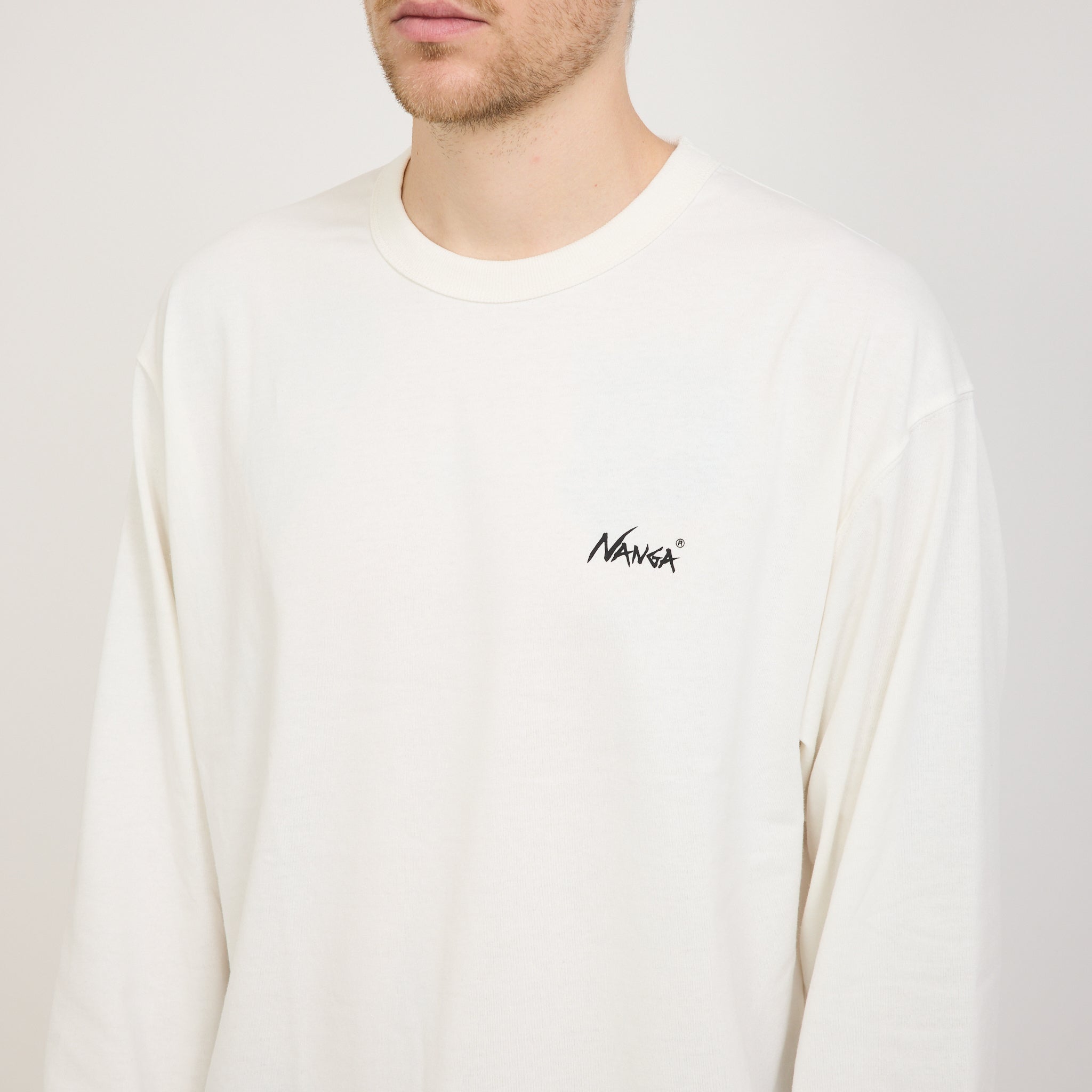 Eco Hybrid Life Is A Journey L/S T-Shirt White