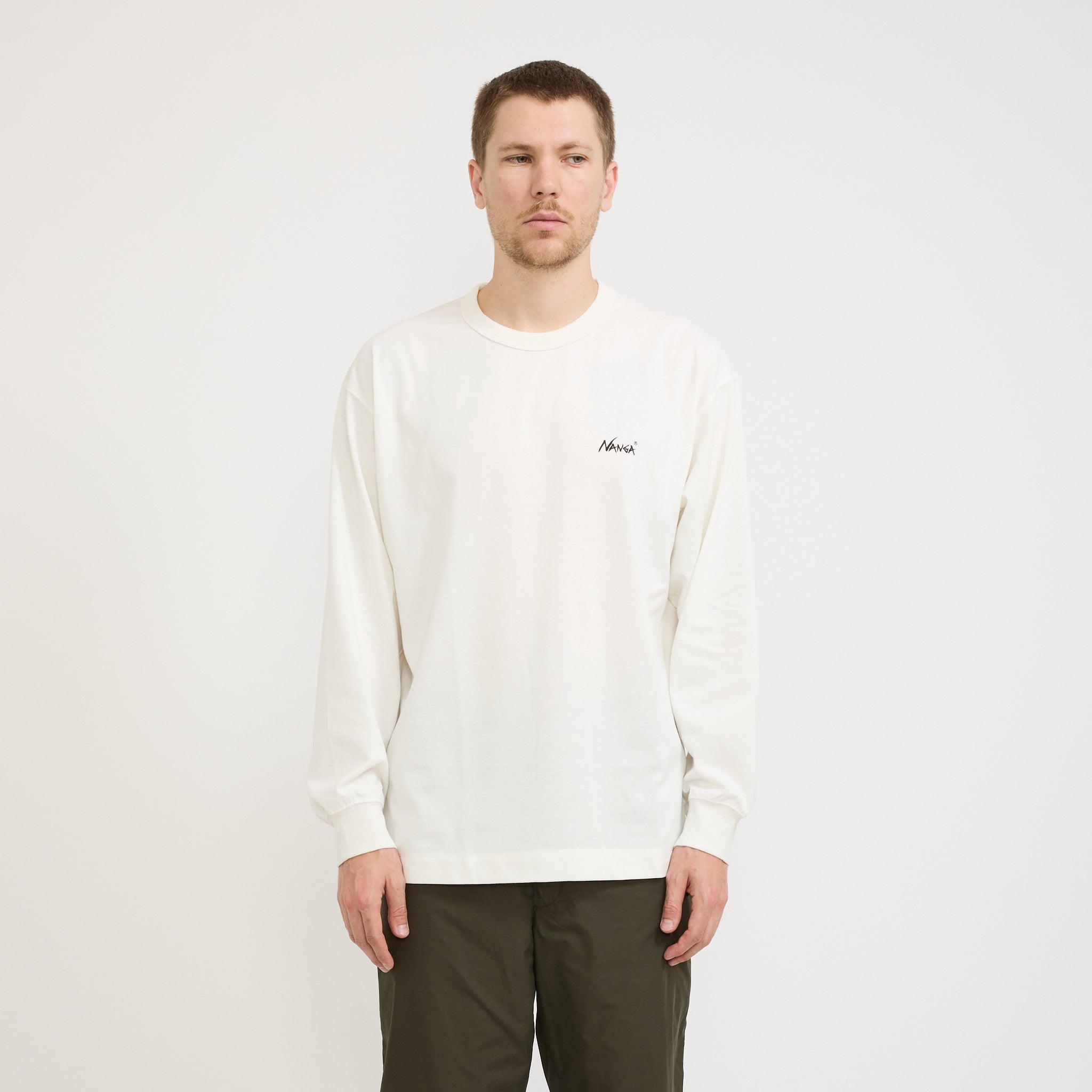 Eco Hybrid Life Is A Journey L/S T-Shirt White