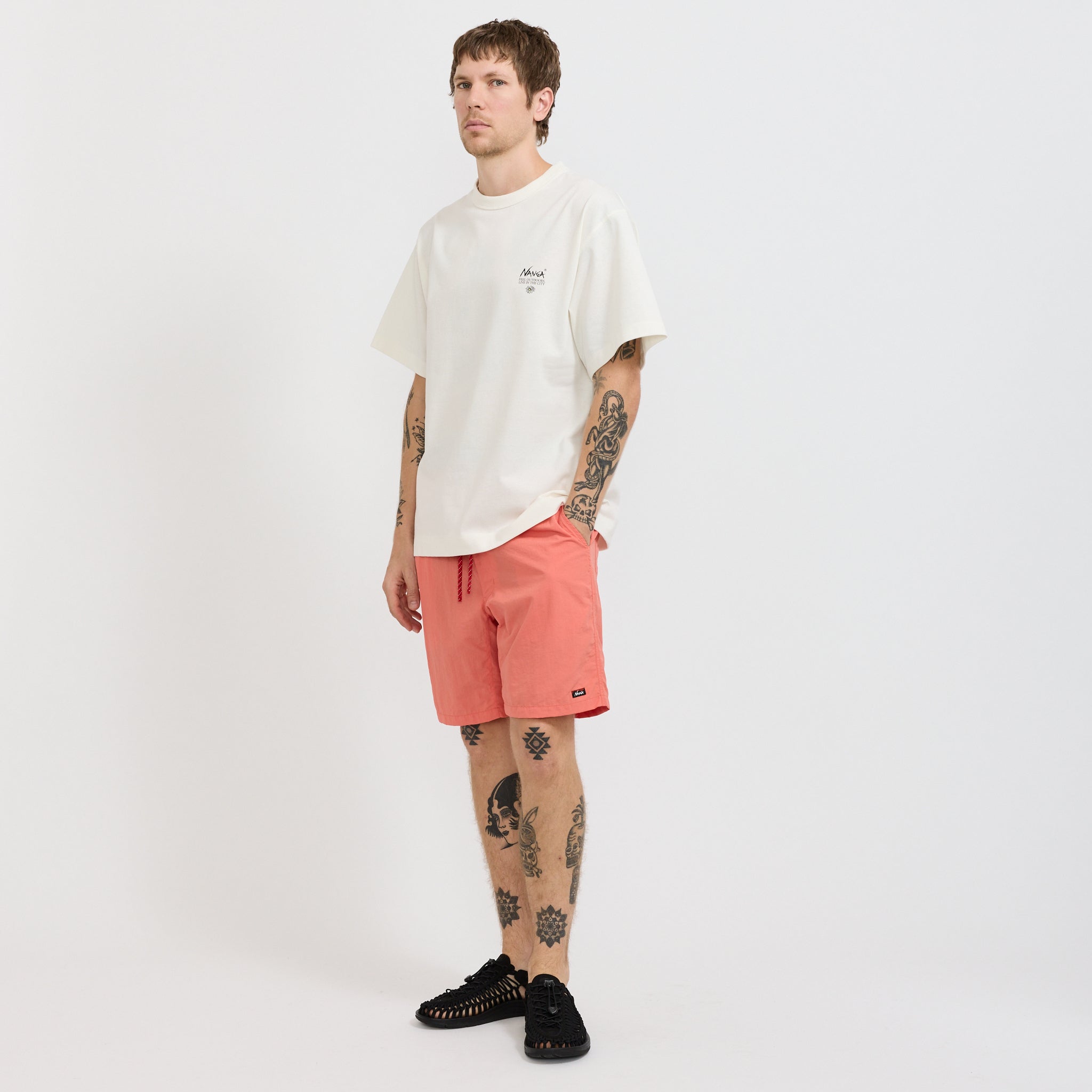 Eco Hybrid Vintage Flower Tee White