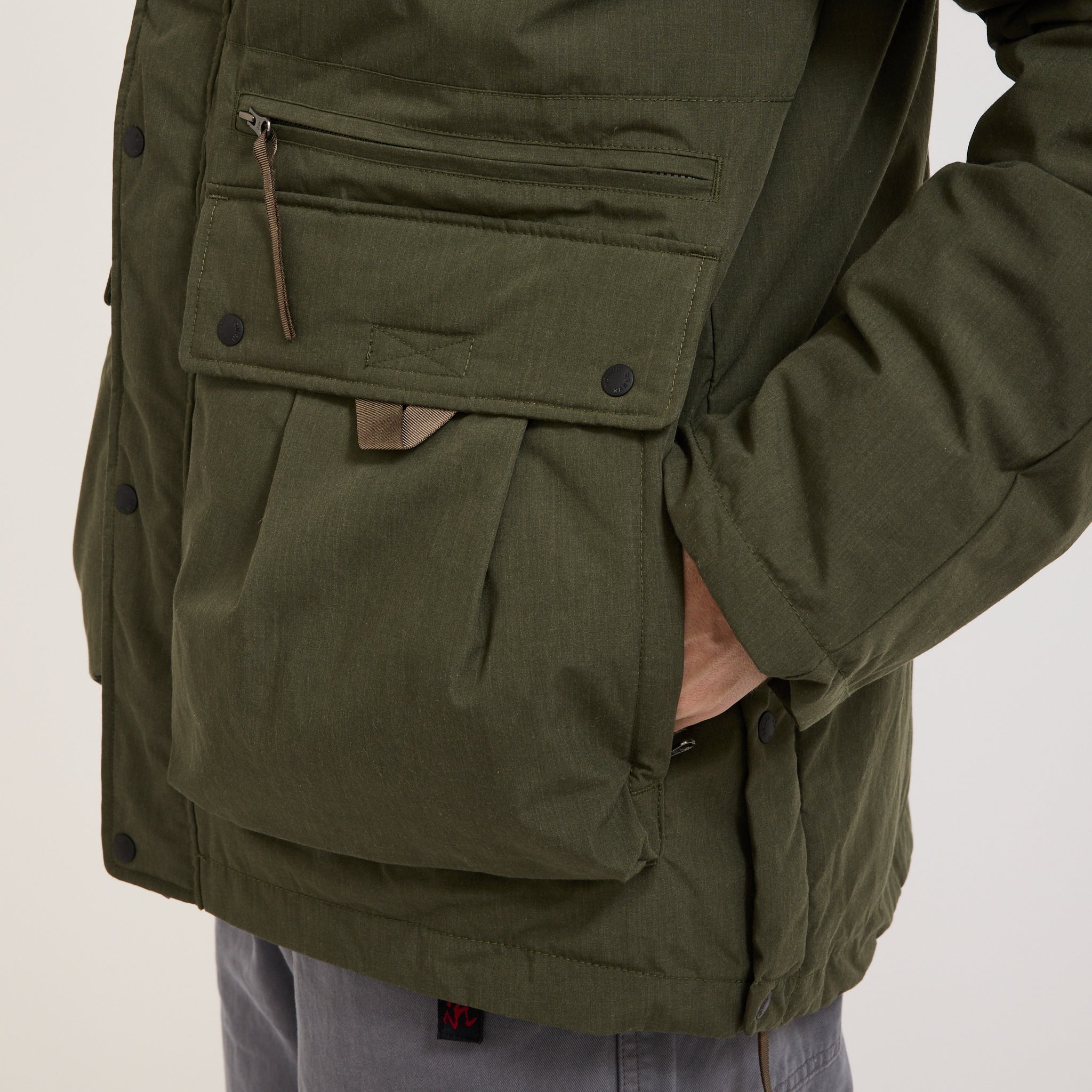 Nanga | Hinoc Down Jacket Khaki | Maplestore