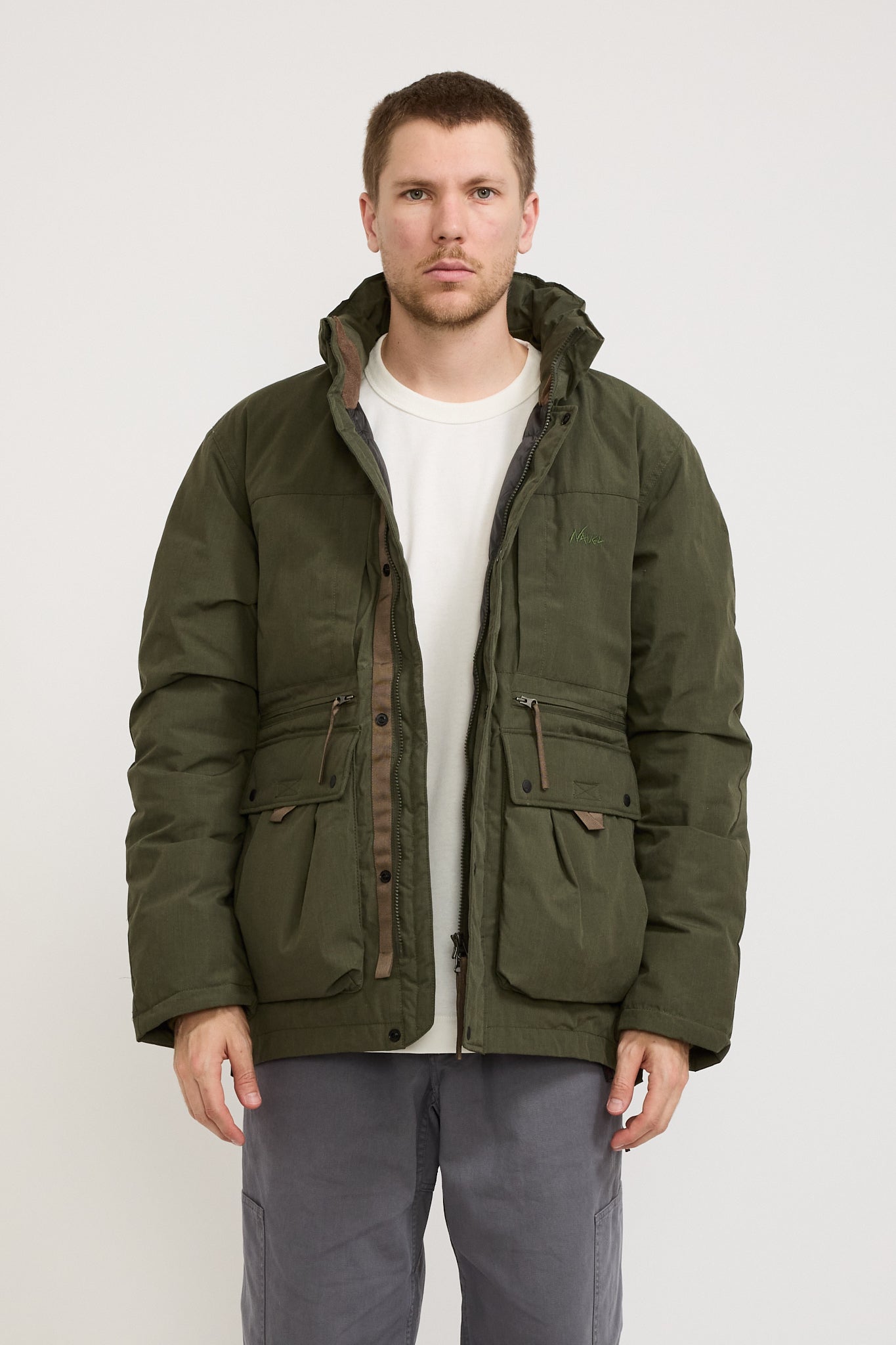 Nanga | Hinoc Down Jacket Khaki | Maplestore