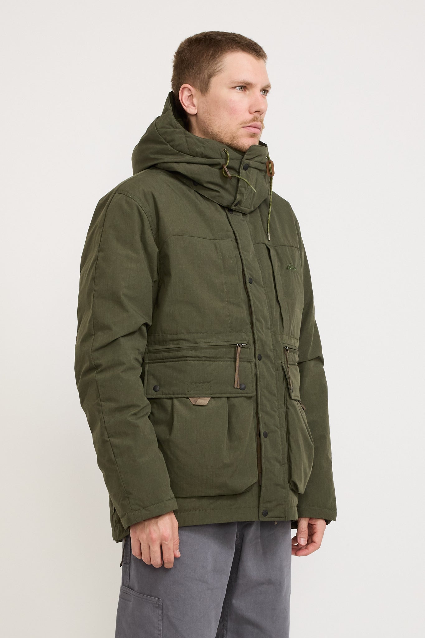 Nanga | Hinoc Down Jacket Khaki | Maplestore