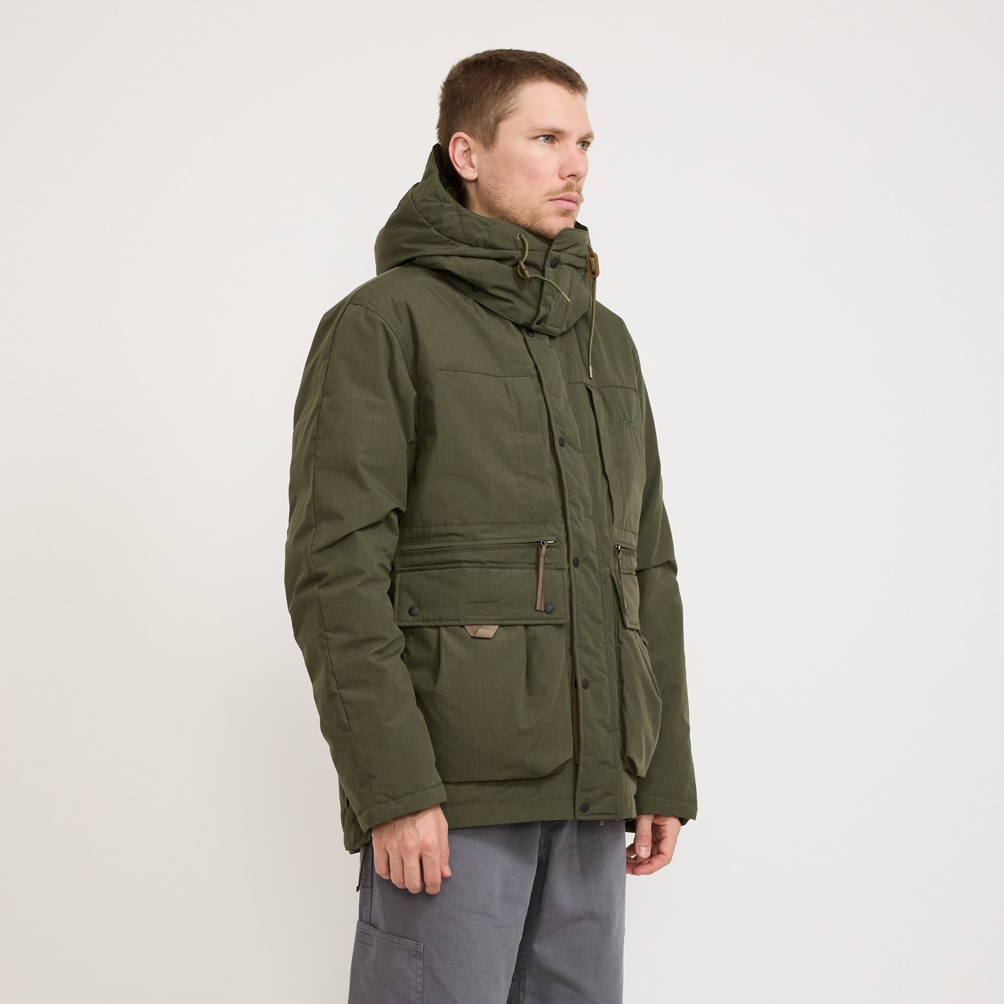 Nanga | Hinoc Down Jacket Khaki | Maplestore