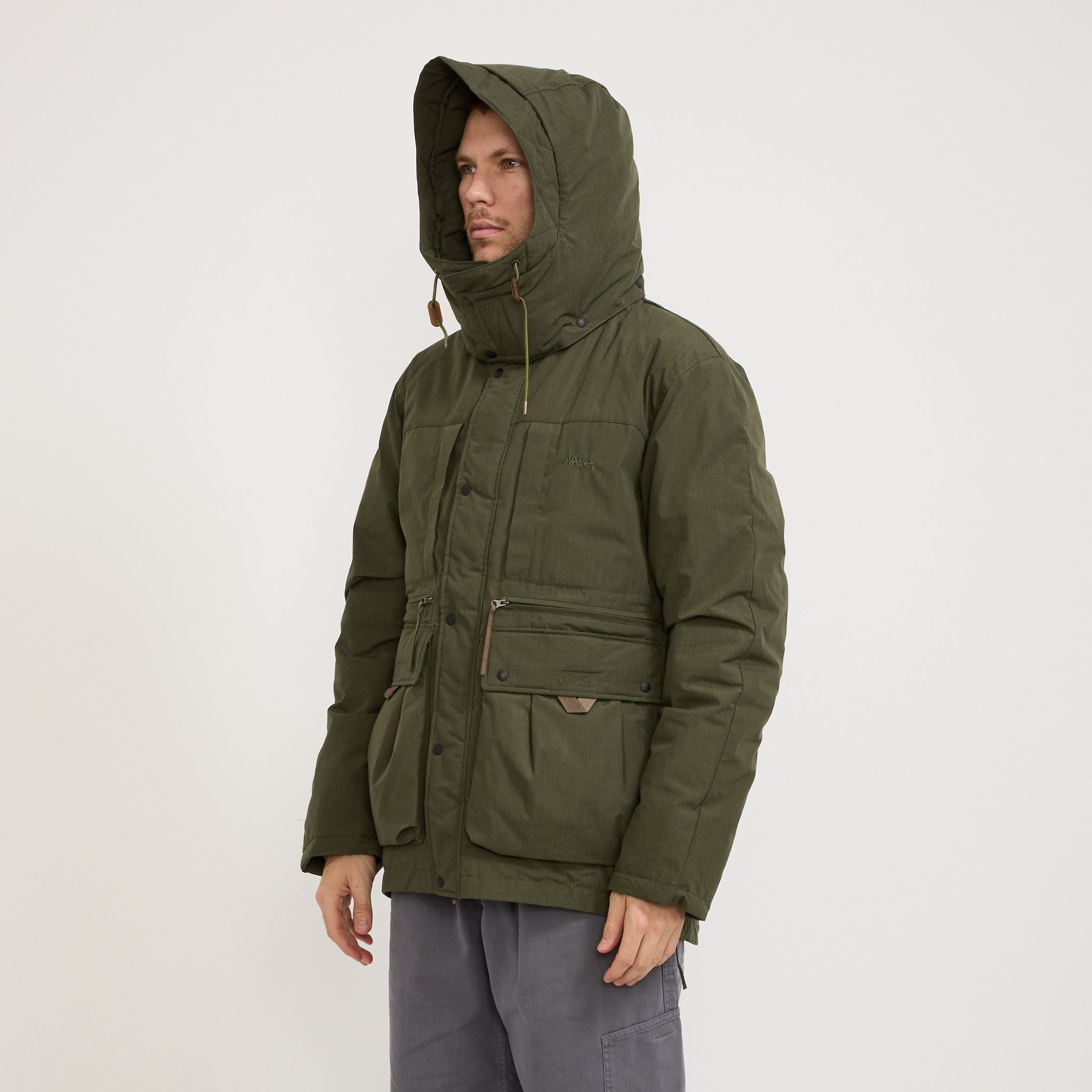 Nanga | Hinoc Down Jacket Khaki | Maplestore