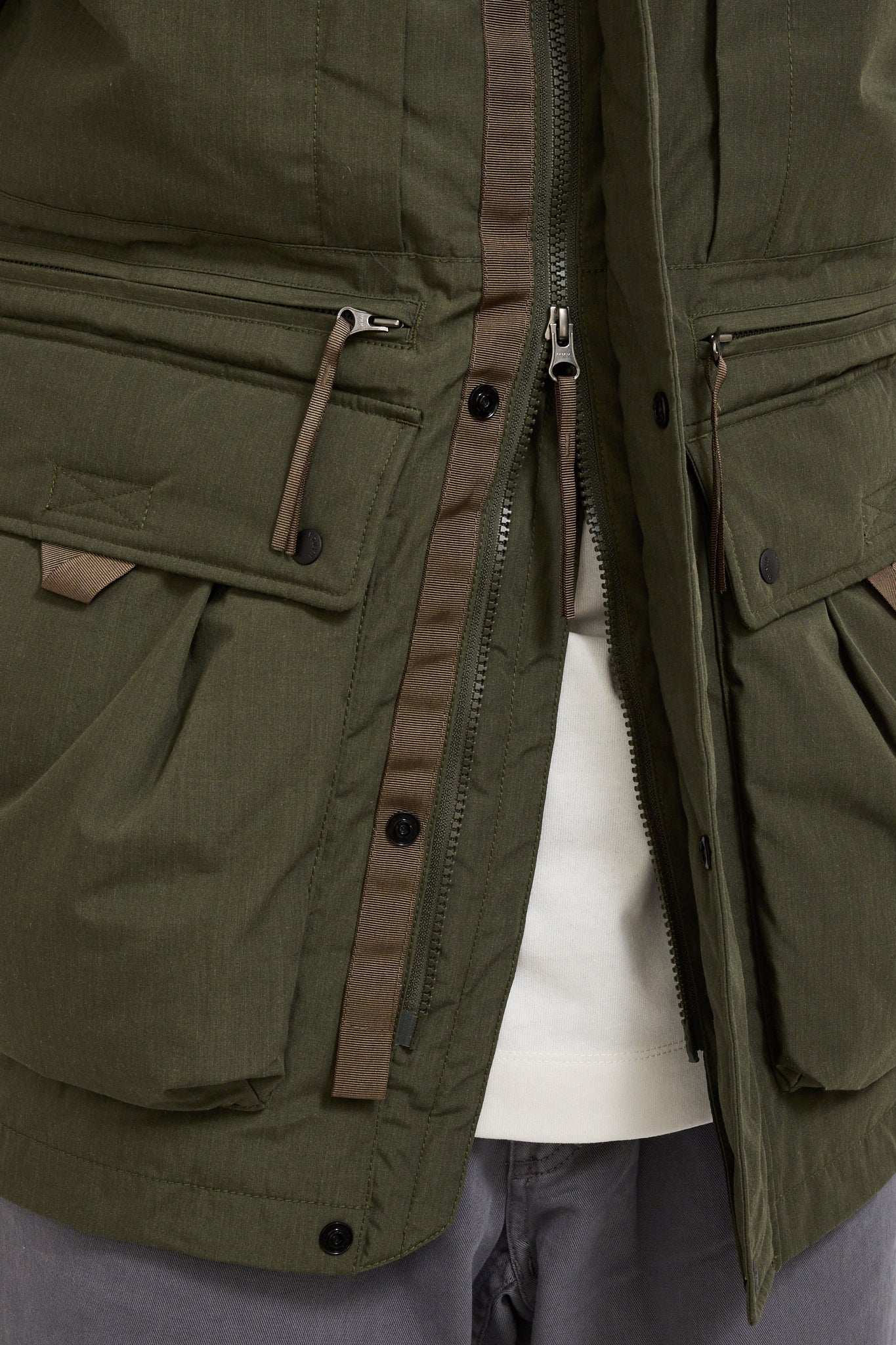 Nanga | Hinoc Down Jacket Khaki | Maplestore