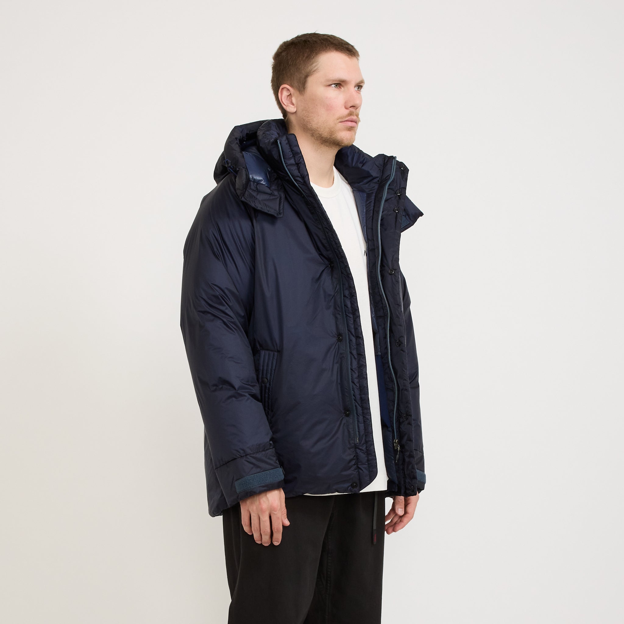Nanga | Aurora Tex Light Utility Down Jacket Dark Navy | Maplestore