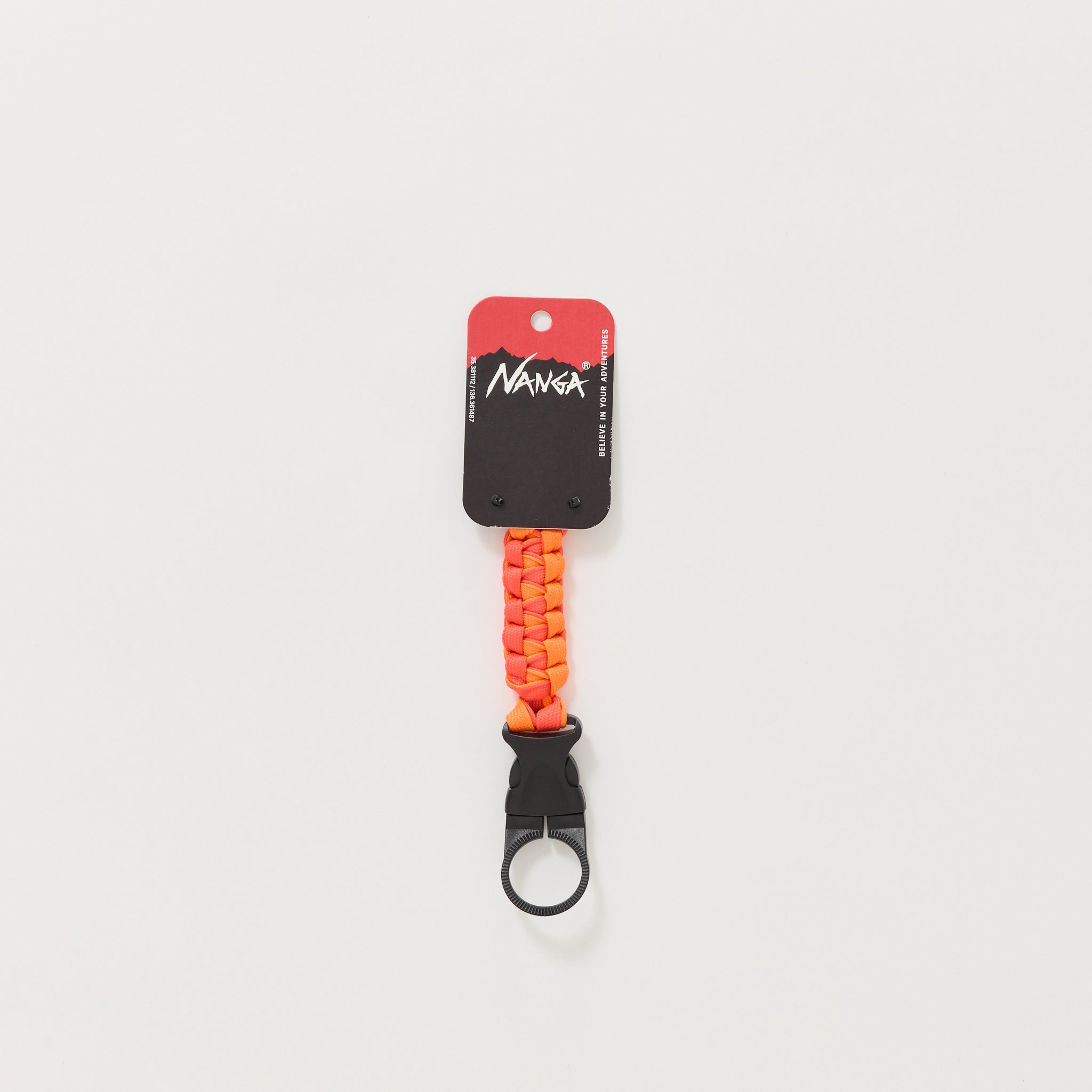 Paracord Bottle Holder Orange/Pink