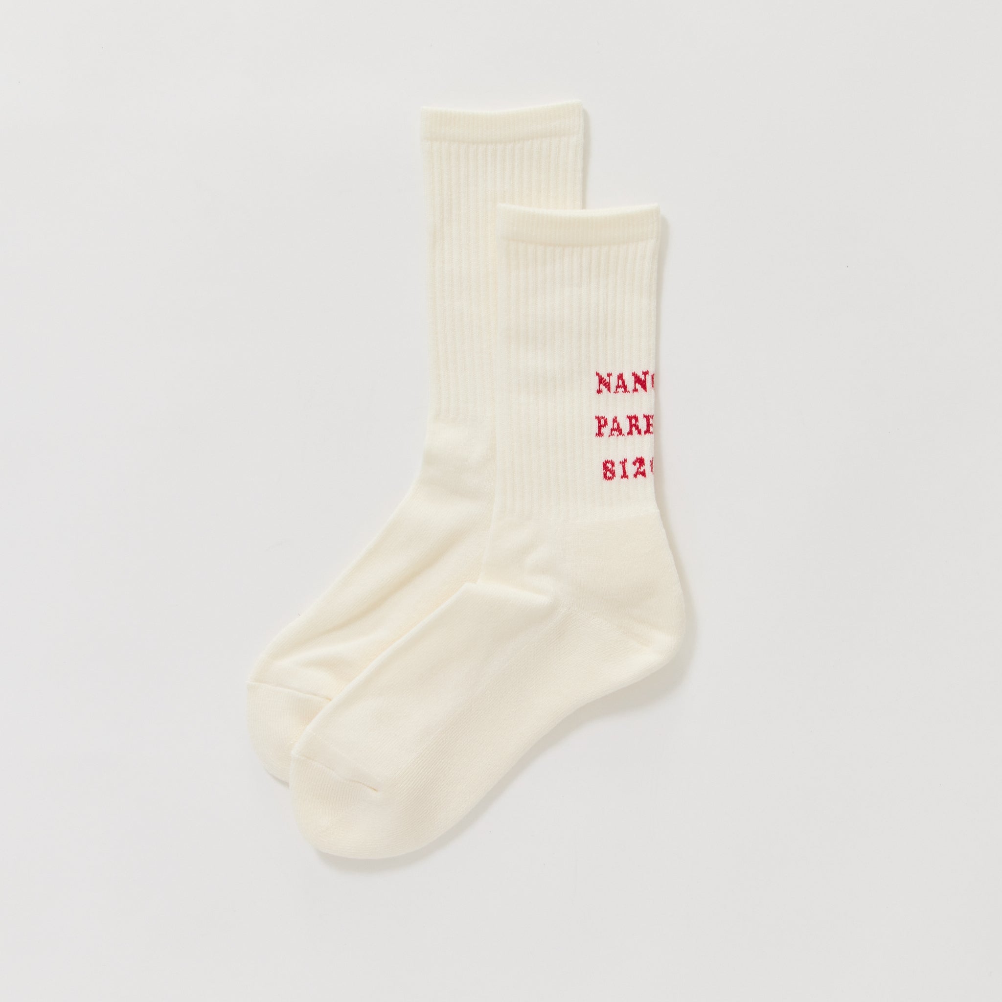 Nanga Parbat Colour Socks Off White
