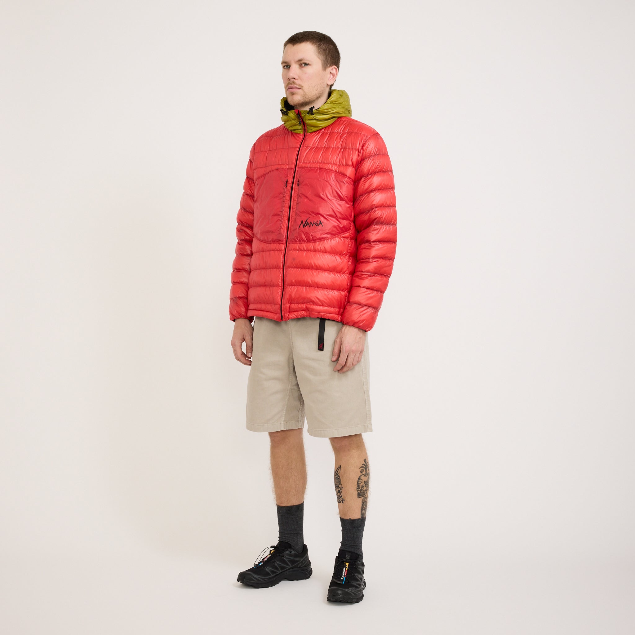 Nanga | Ultralight Down Parka Packable Red | Maplestore