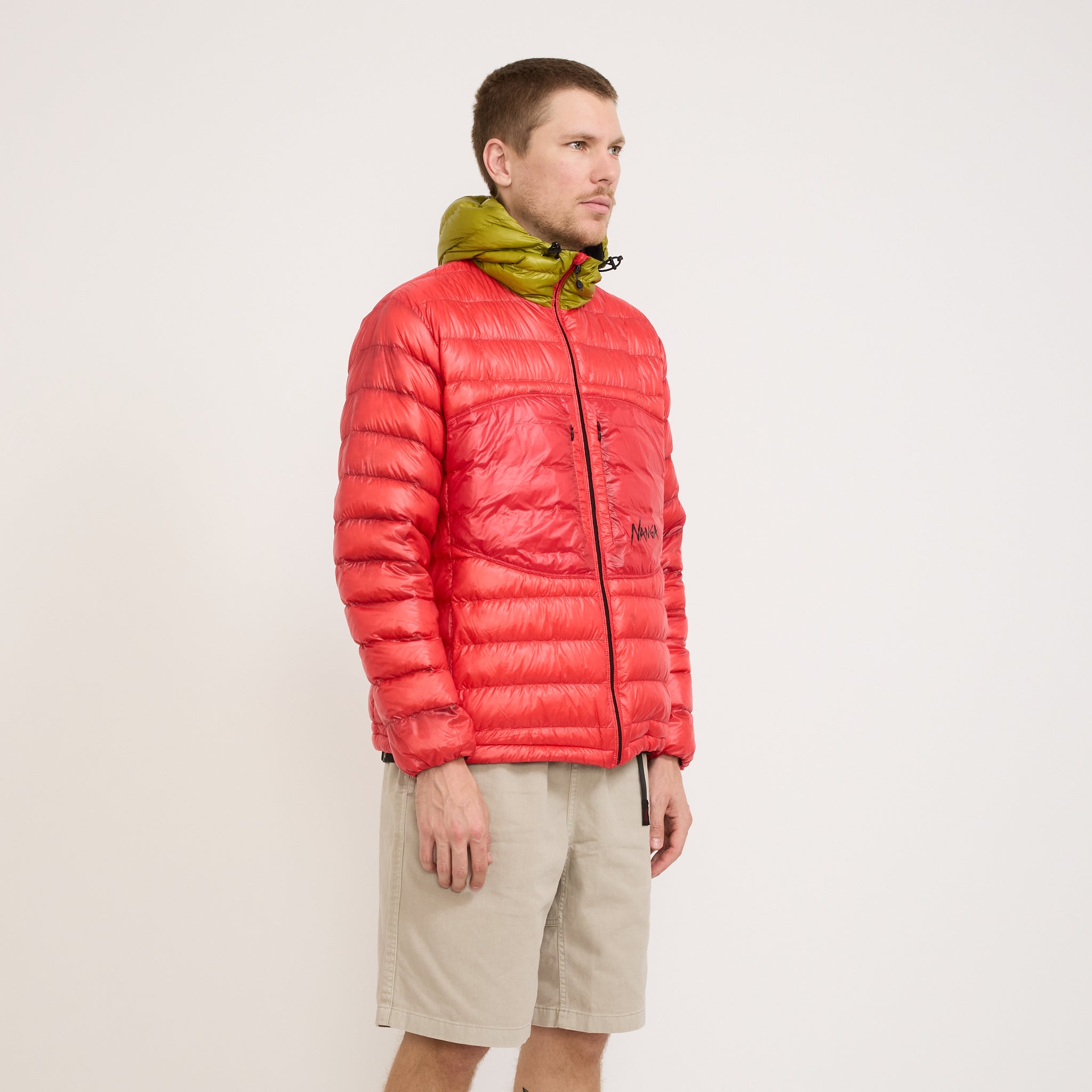 Nanga | Ultralight Down Parka Packable Red | Maplestore