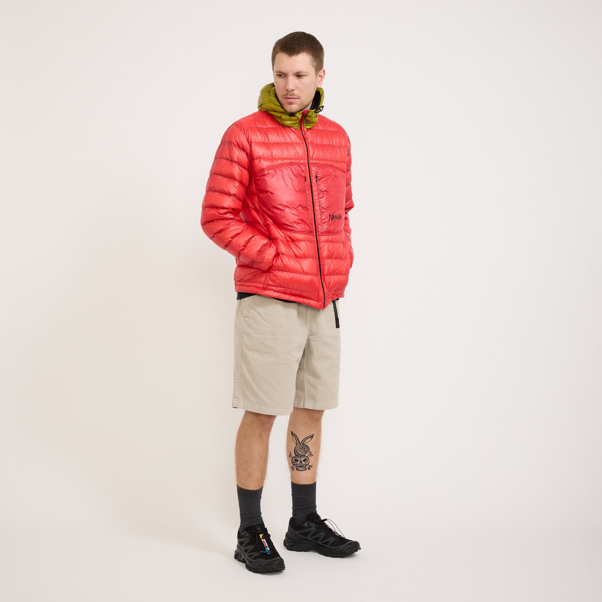 Nanga | Ultralight Down Parka Packable Red | Maplestore