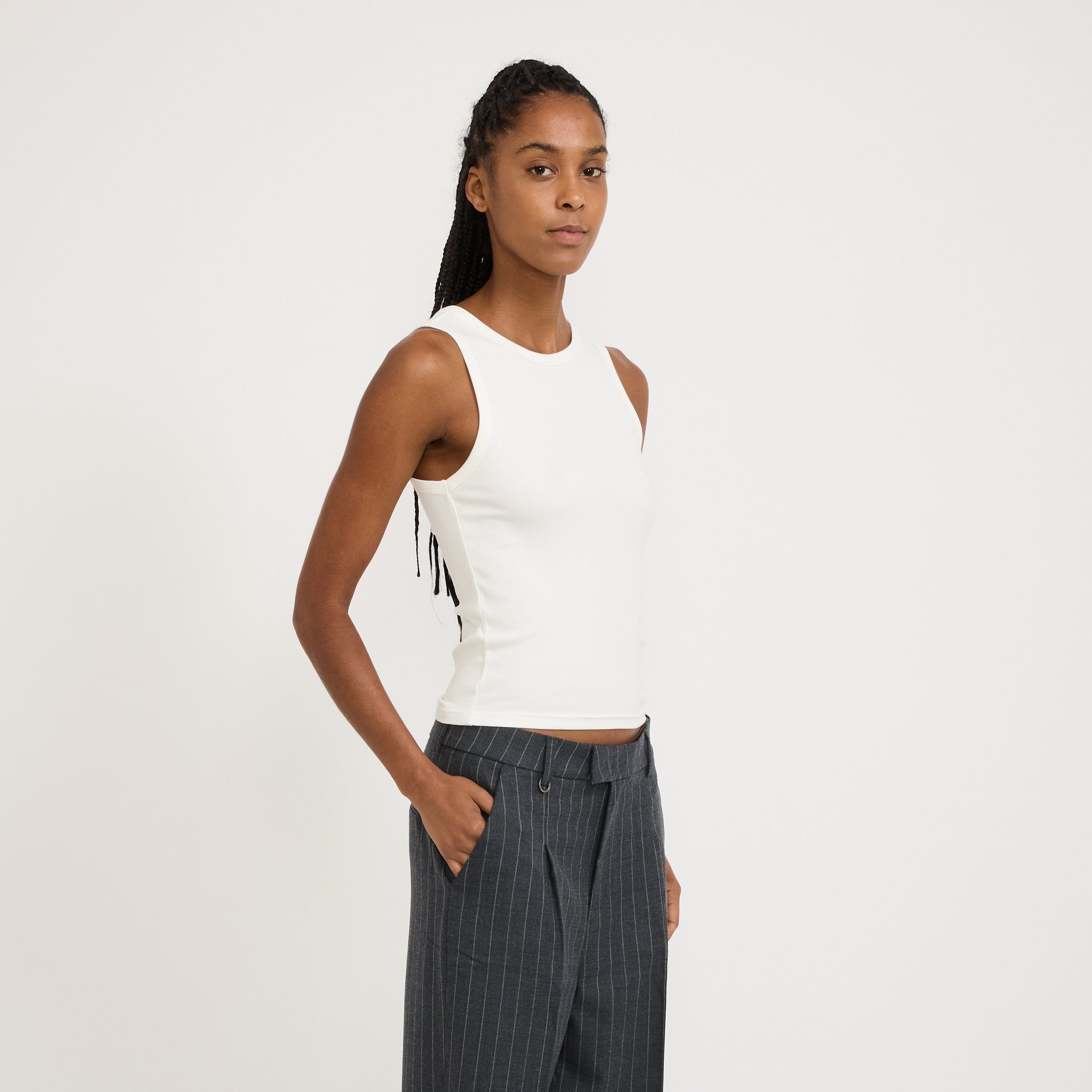 Neuw | Jonesy Singlet AM White | Maplestore