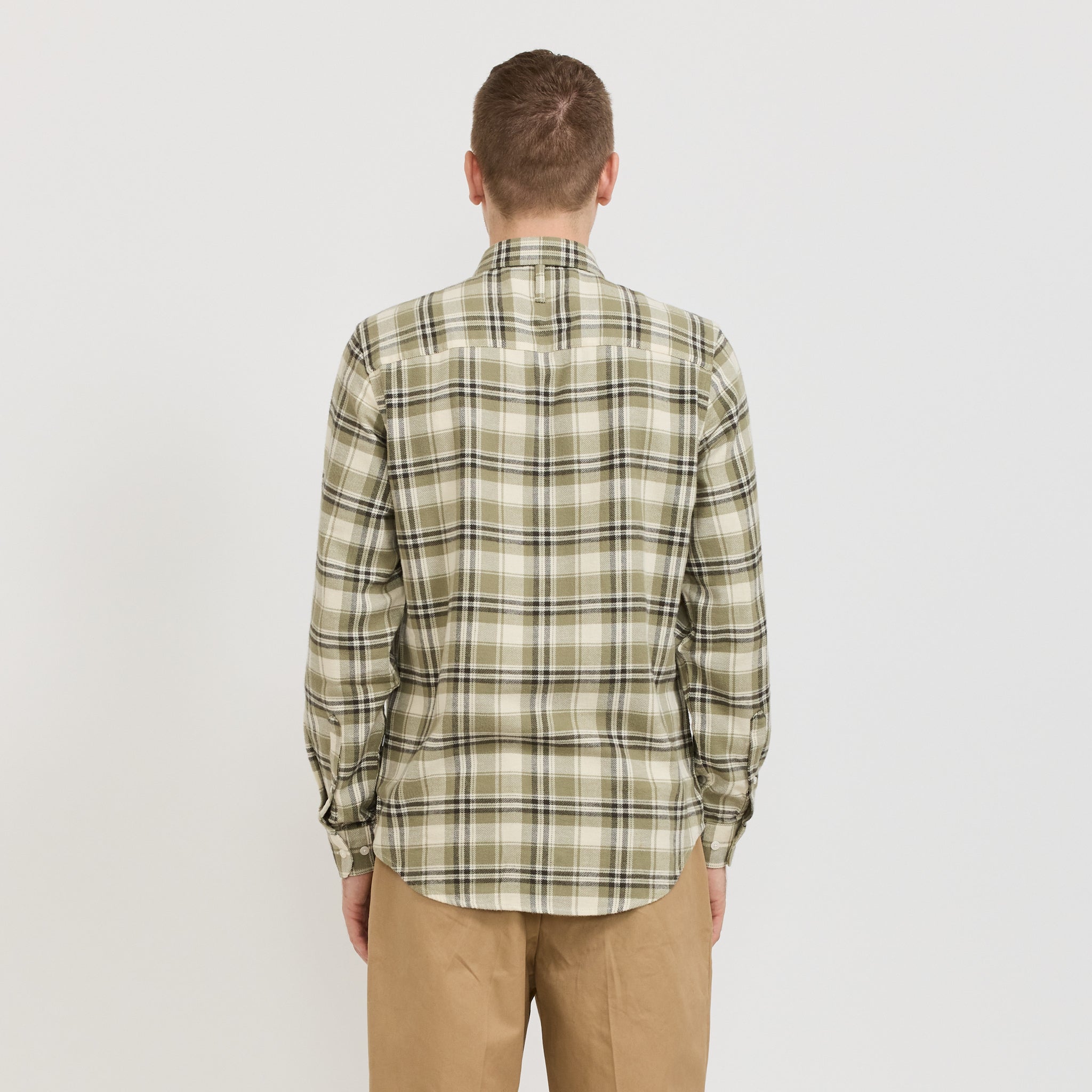 Arne Shirt 5166 Green Check