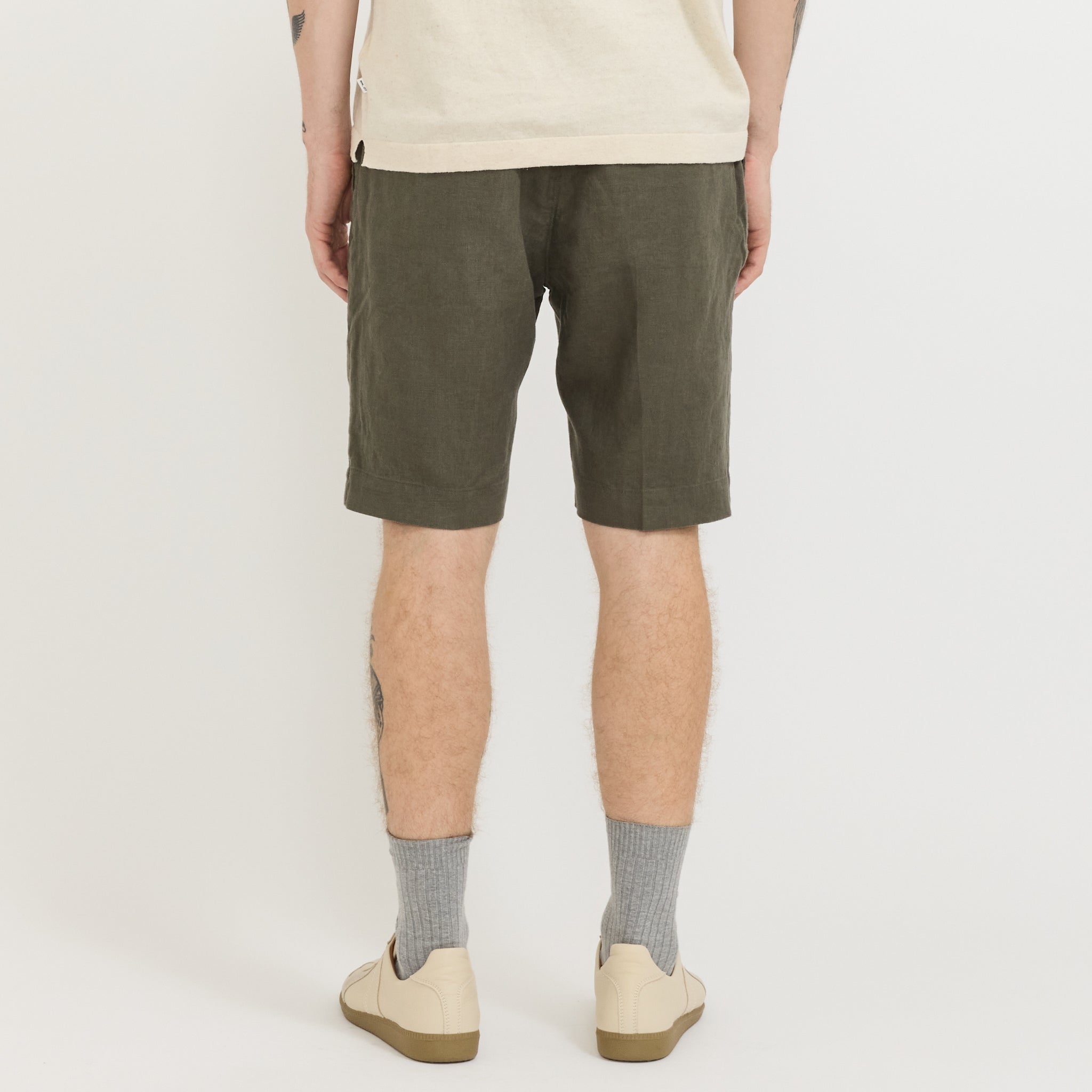 Billie Shorts Croc Green