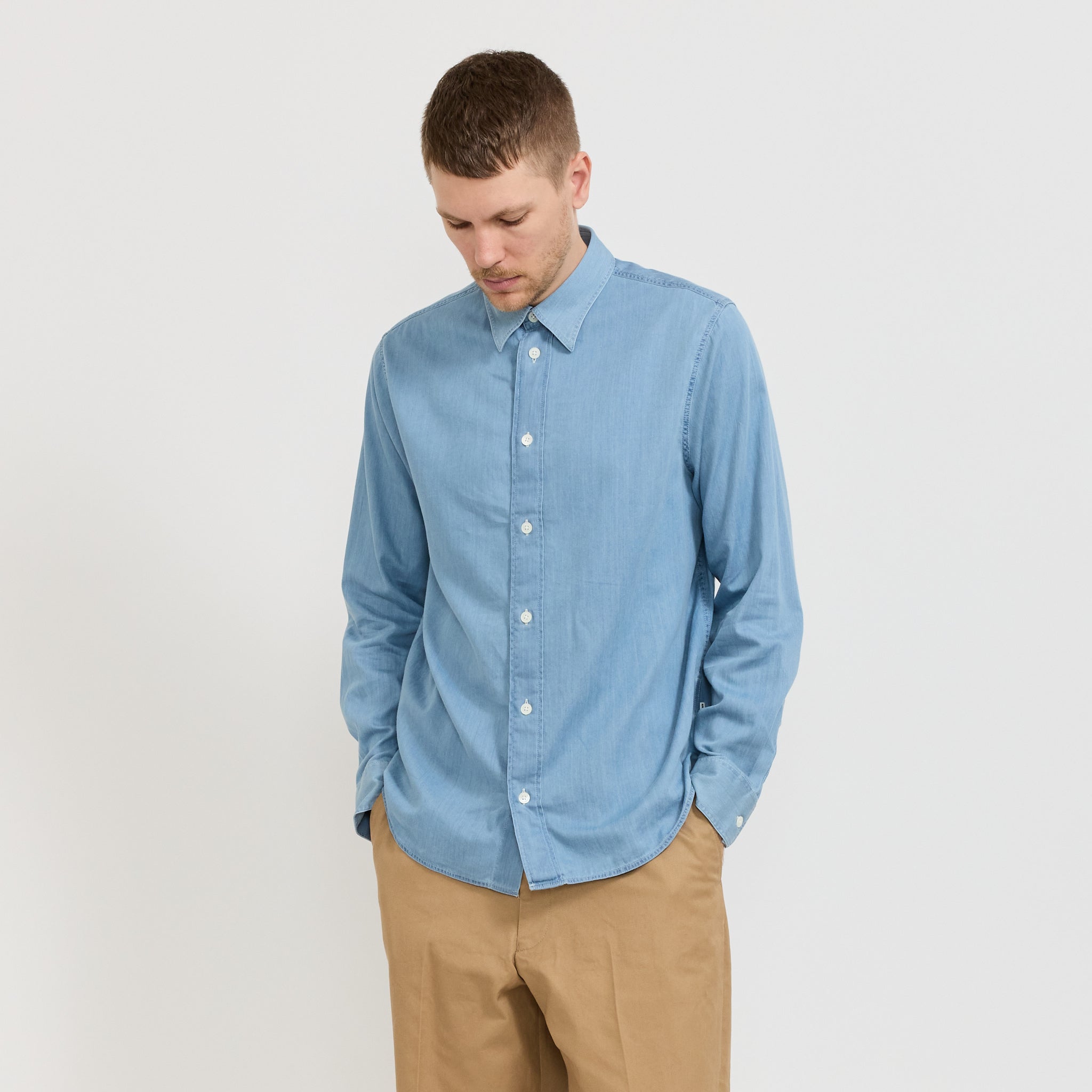 Colby Shirt 5765 Bleach Indigo